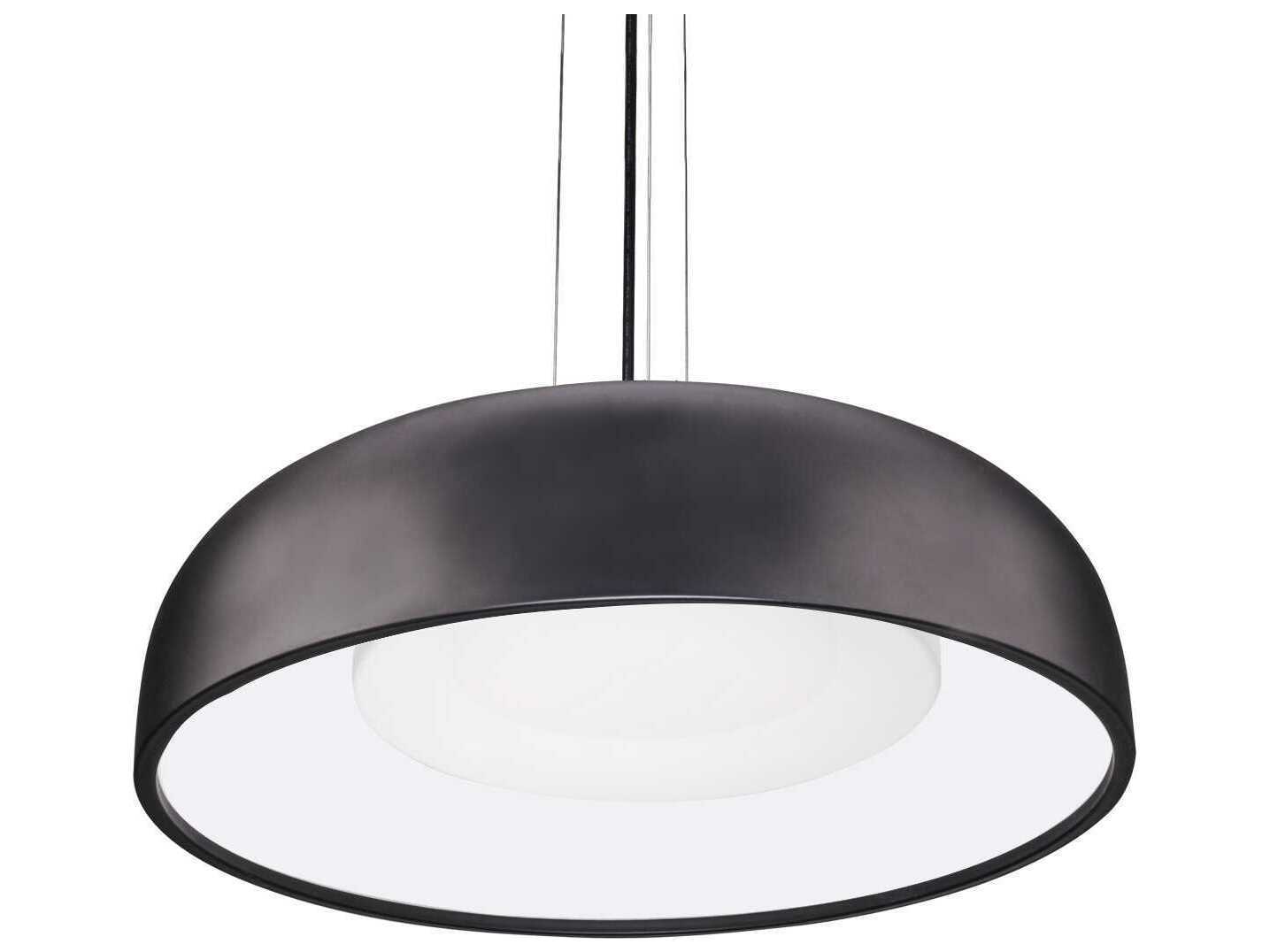 Kuzco Lighting Beacon Black Dome Pendant