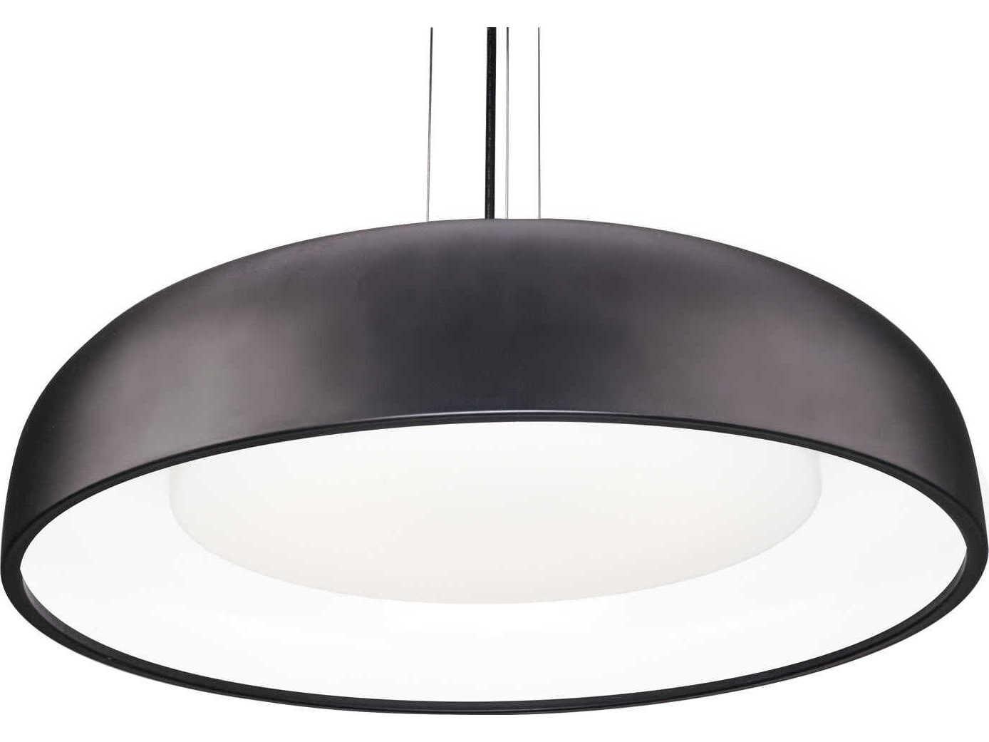 Kuzco Lighting Beacon Black Drum Pendant