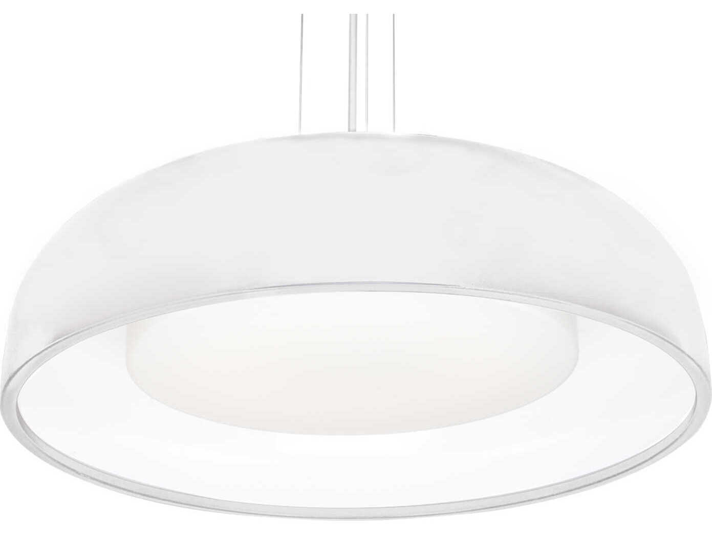 Kuzco Lighting Beacon White Round Pendant