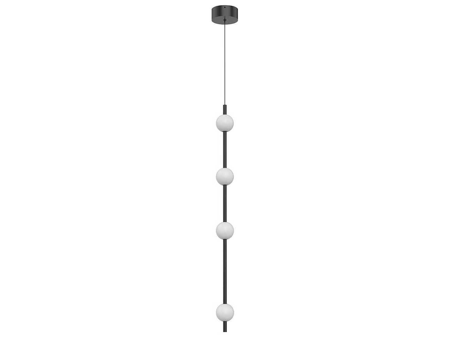 Kuzco Lighting Misaki Black Linear Mini Pendant