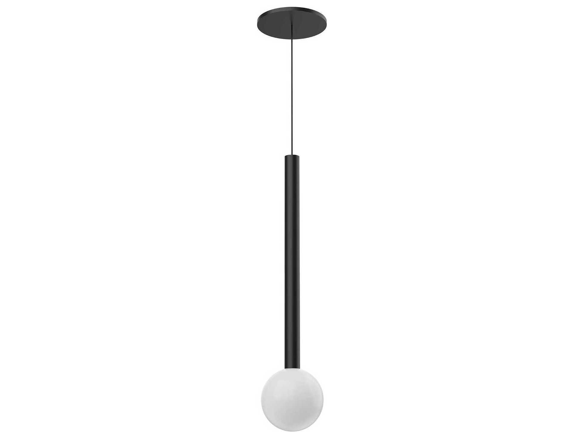 Kuzco Lighting Elixir Black Globe Mini Pendant