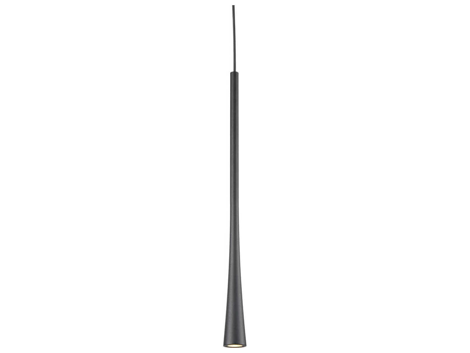 Kuzco Lighting Taper Black Mini Pendant