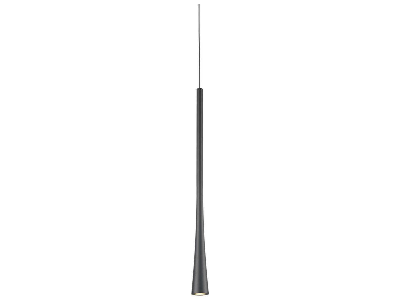 Kuzco Lighting Taper Black Mini Pendant