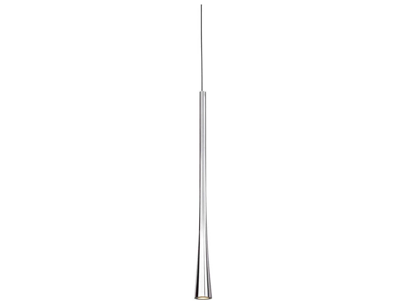 Kuzco Lighting Taper Chrome Mini Pendant