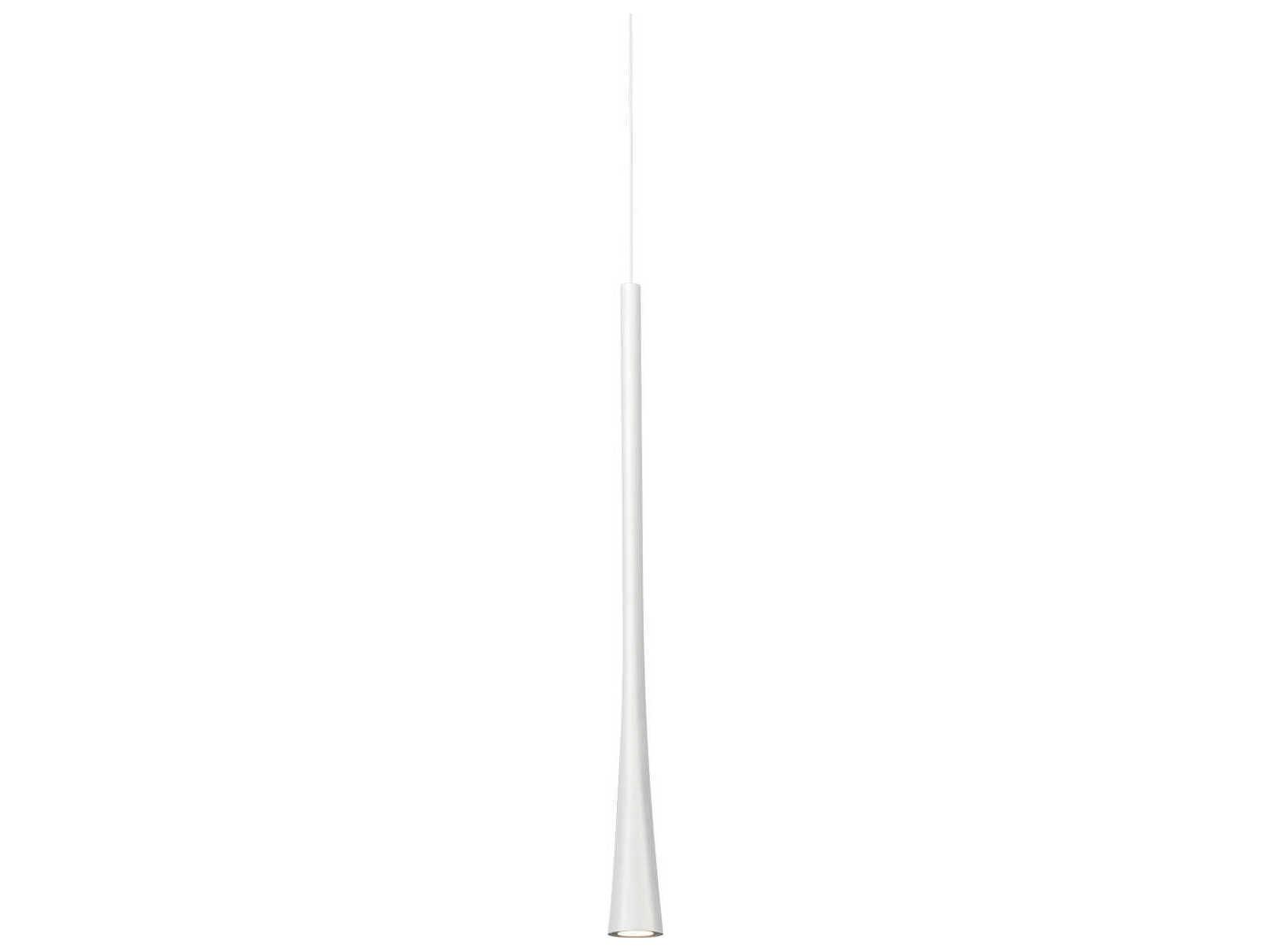 Kuzco Lighting Taper White Mini Pendant