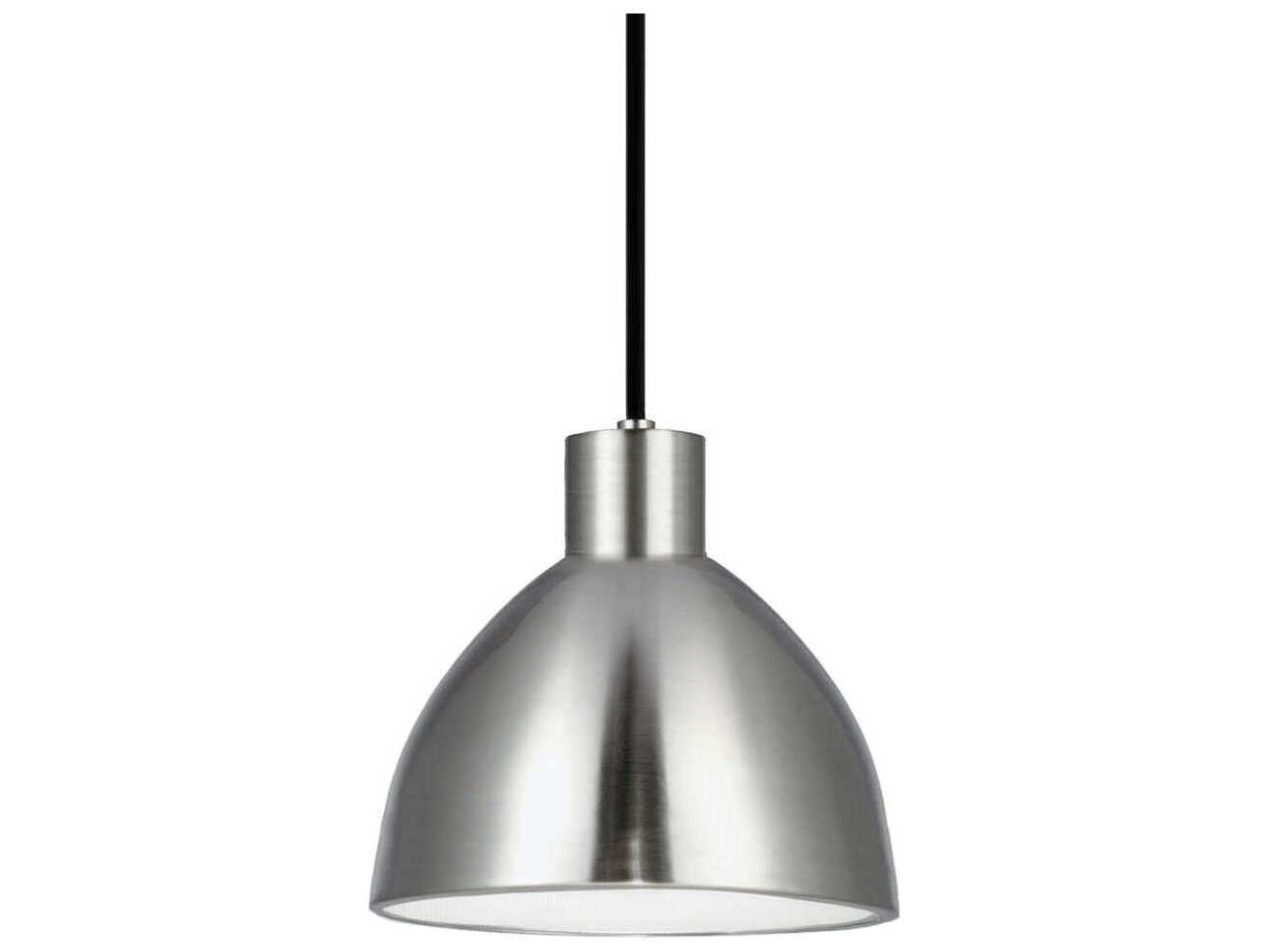 Kuzco Lighting Chroma Brushed Nickel Dome Mini Pendant