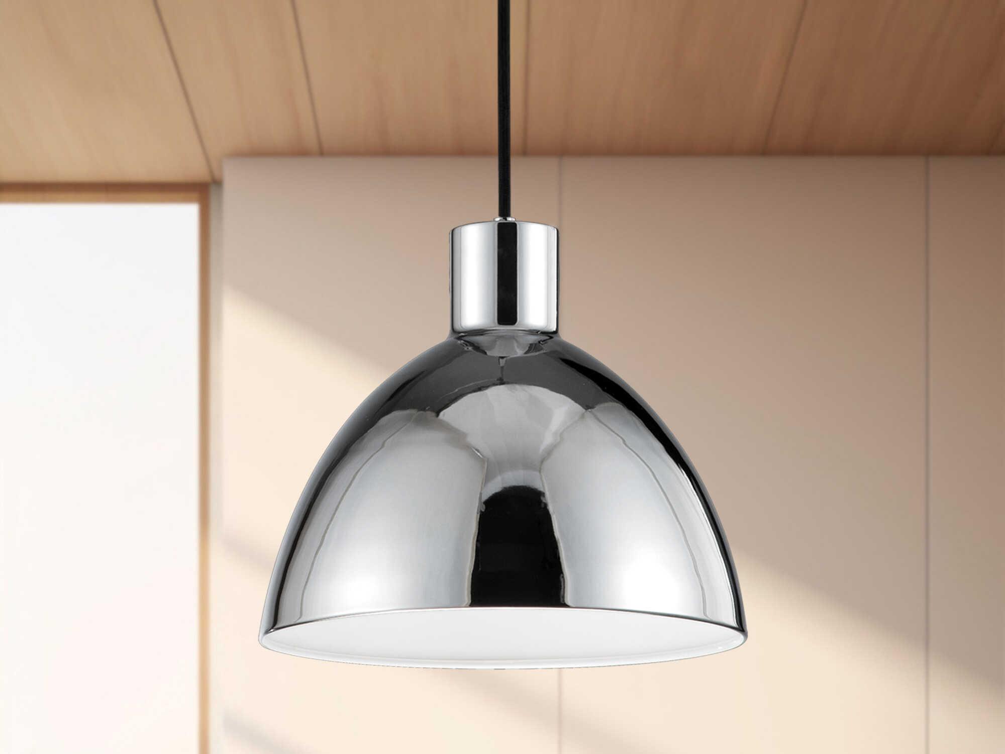 Kuzco Lighting Chroma Chrome Dome Mini Pendant