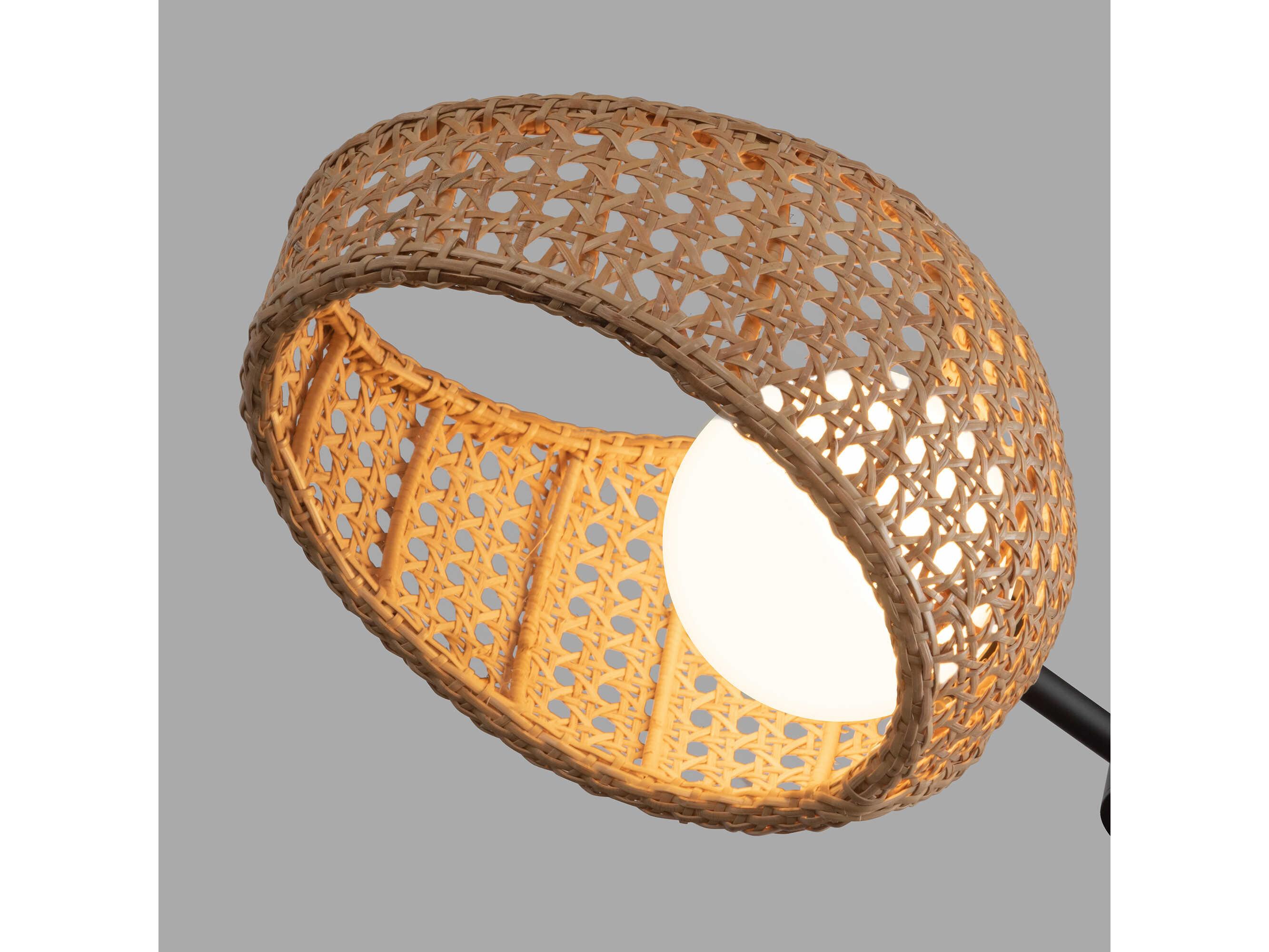 Kuzco Lighting Lanai Black Round Island Pendant