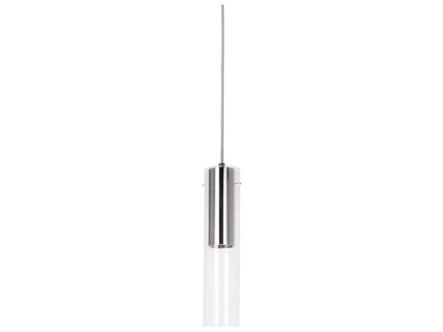 Kuzco Lighting Lena Chrome Cylinder Mini Pendant