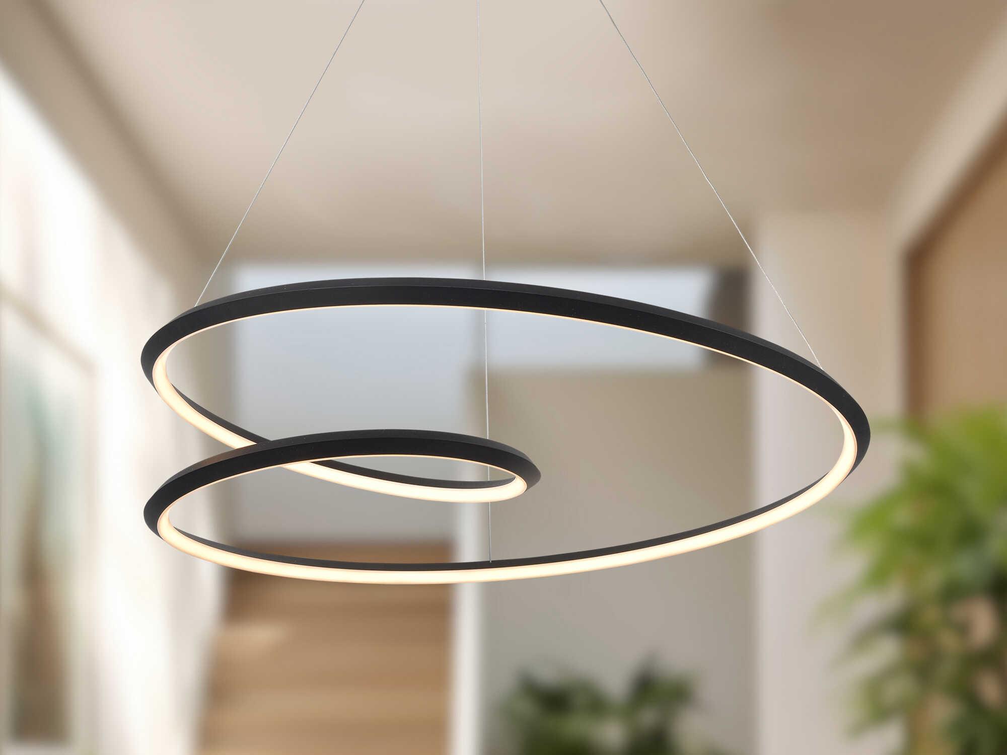 Kuzco Lighting Ampersand Black Pendant