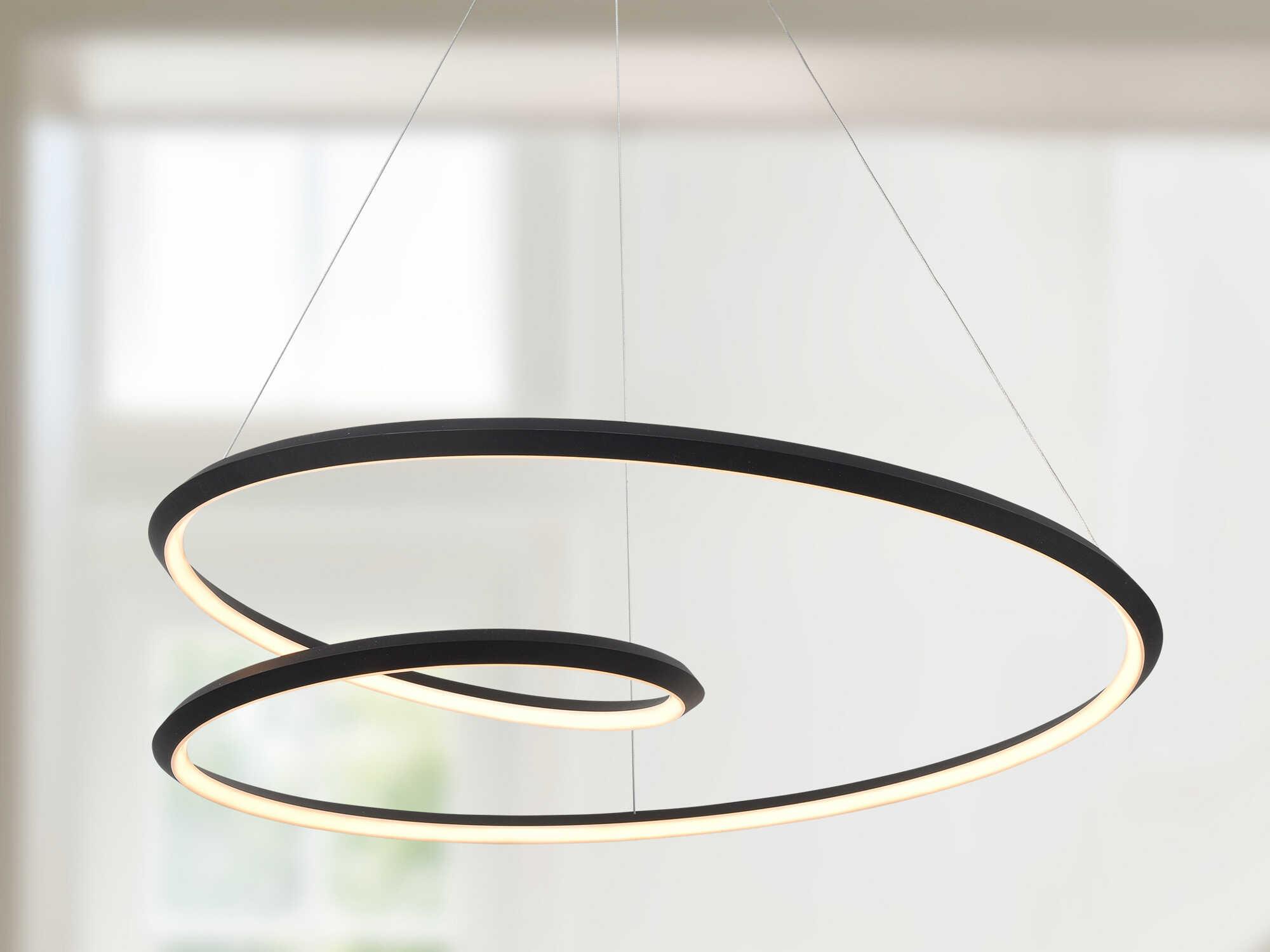 Kuzco Lighting Ampersand Black Pendant