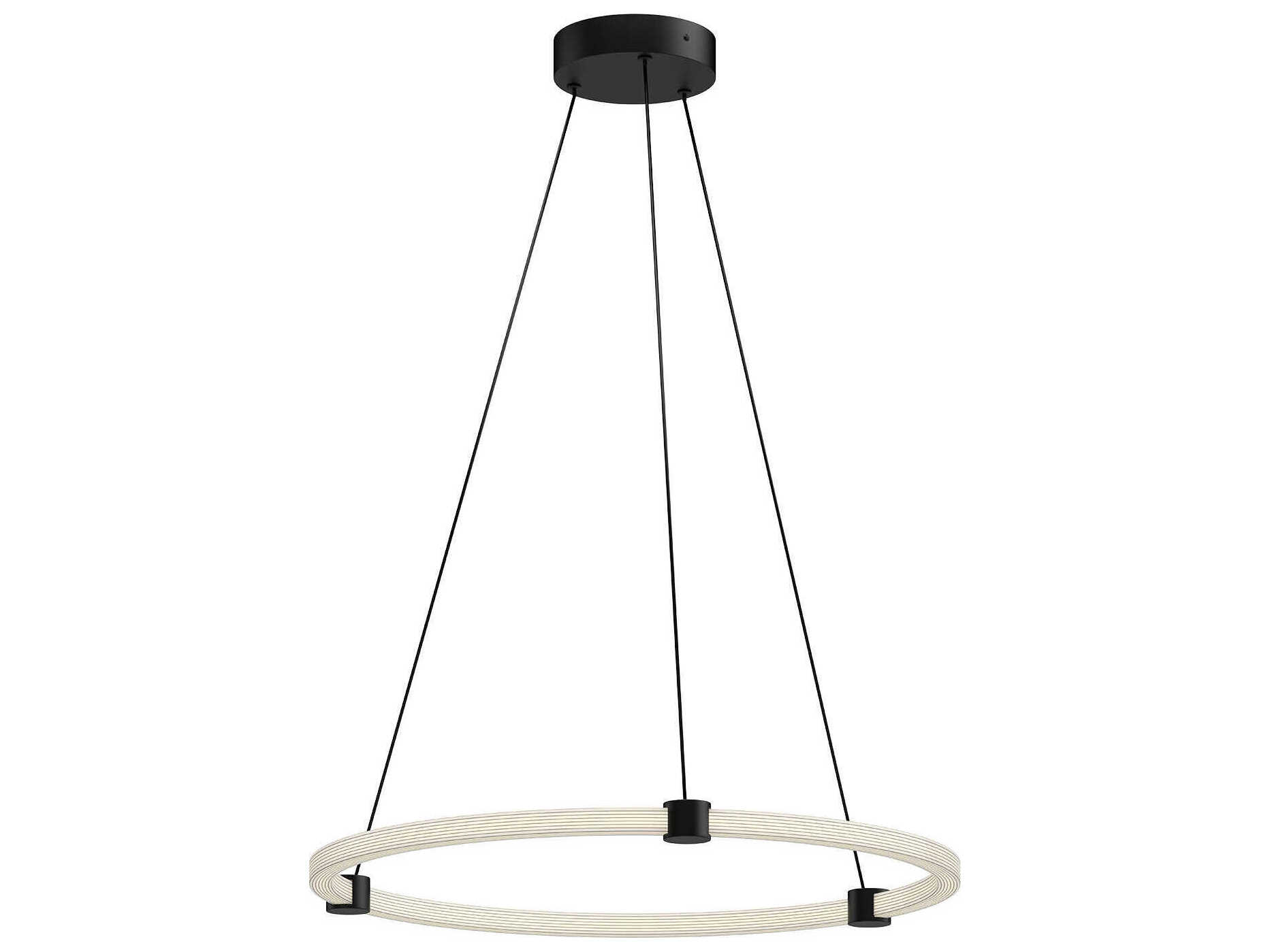Kuzco Lighting Bruni Black Round Pendant