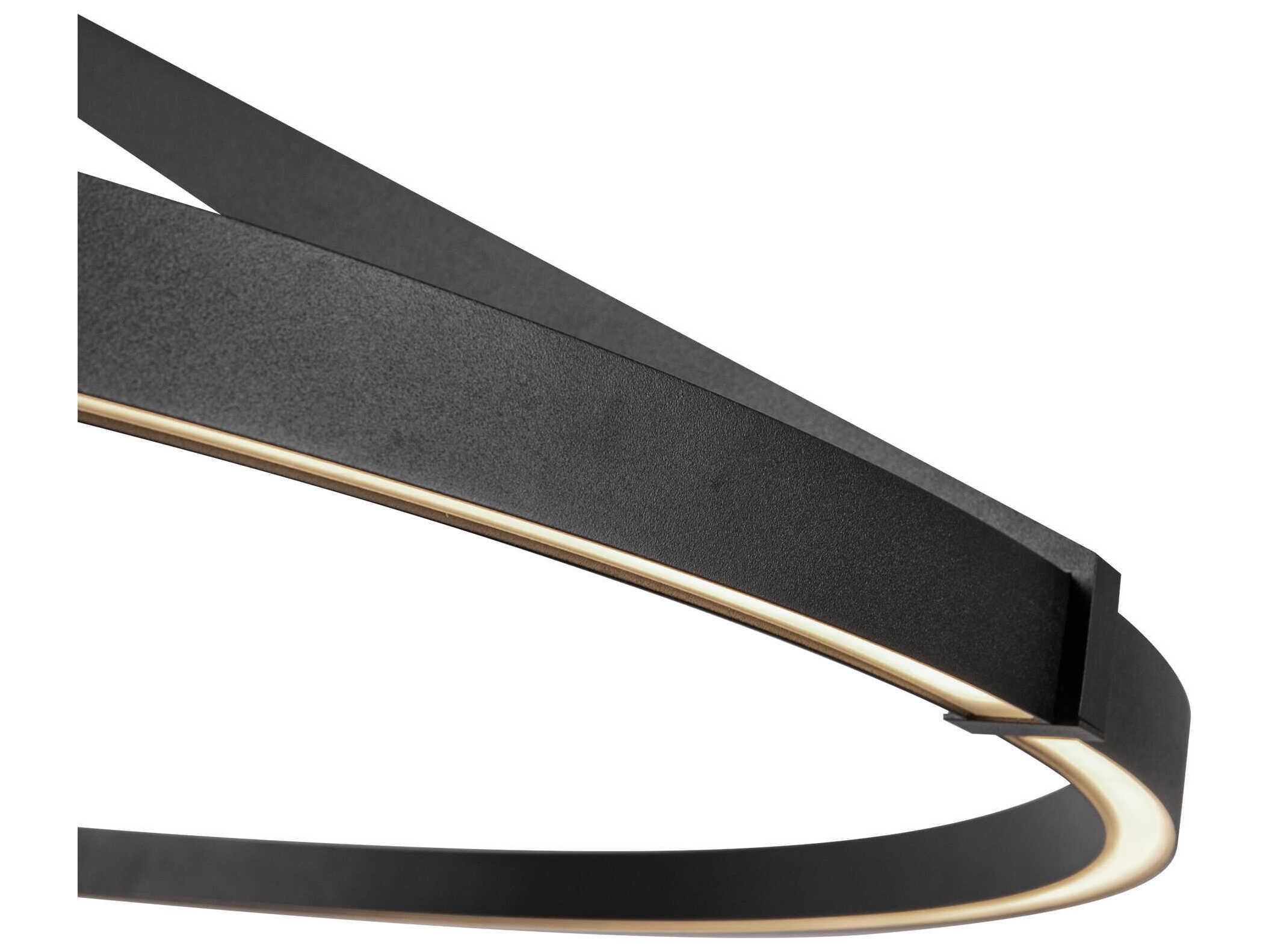 Kuzco Lighting Roda Black Round Pendant