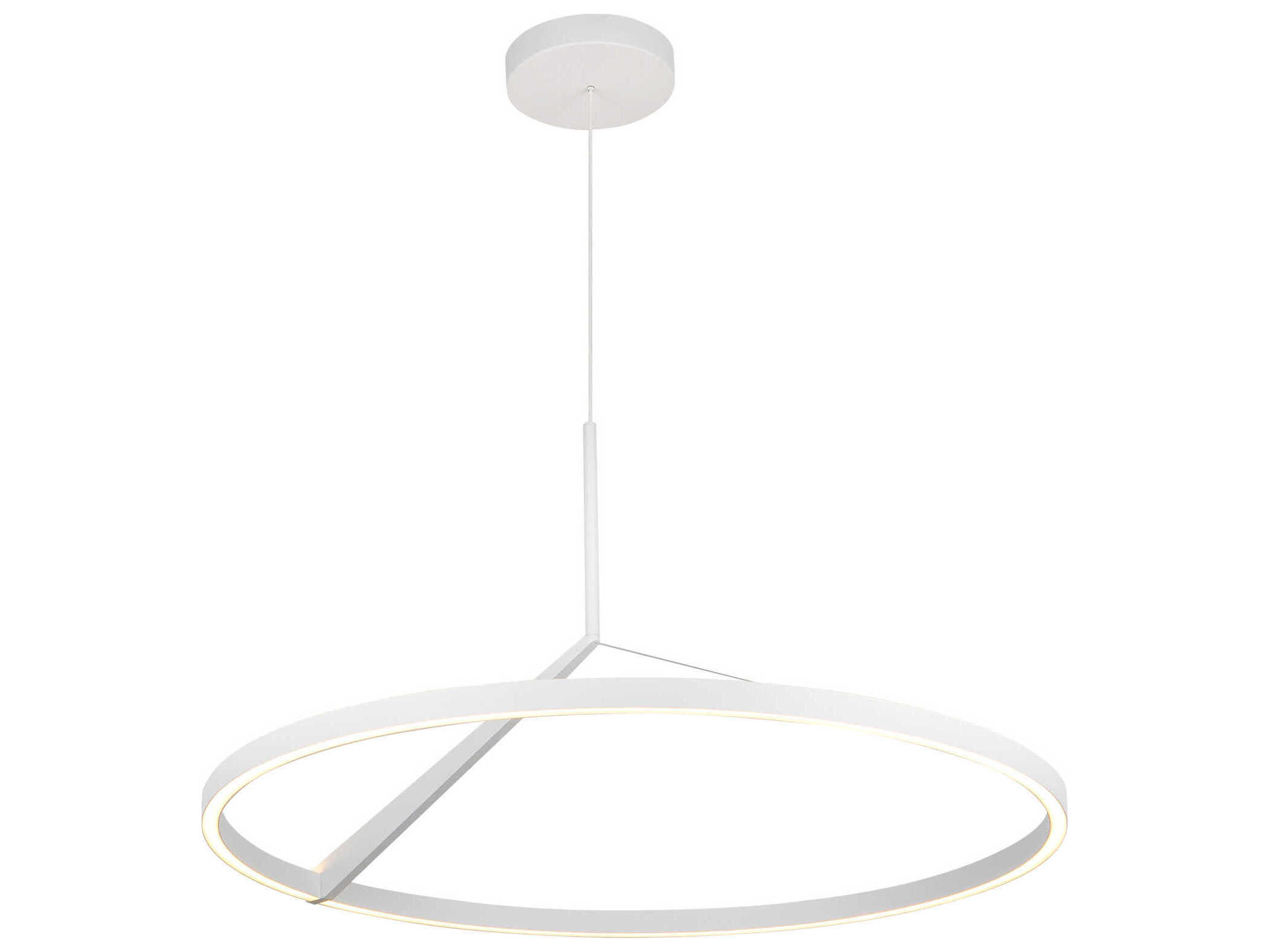 Kuzco Lighting Roda White Round Pendant