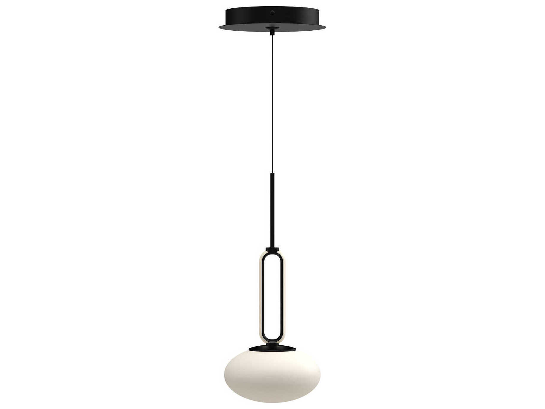 Kuzco Lighting Tavira Black Globe Mini Pendant