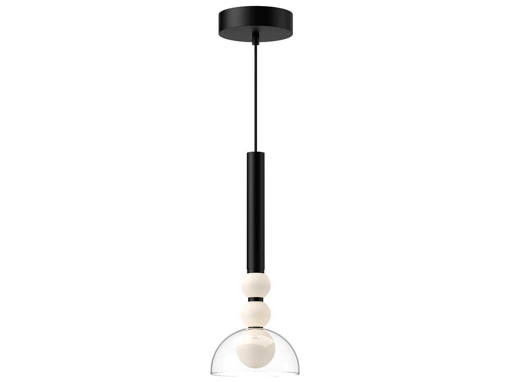Kuzco Lighting Rise Black Mini Pendant