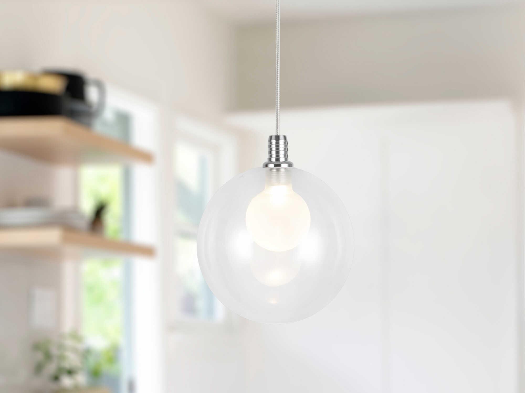 Kuzco Lighting Bolla Chrome Globe Mini Pendant