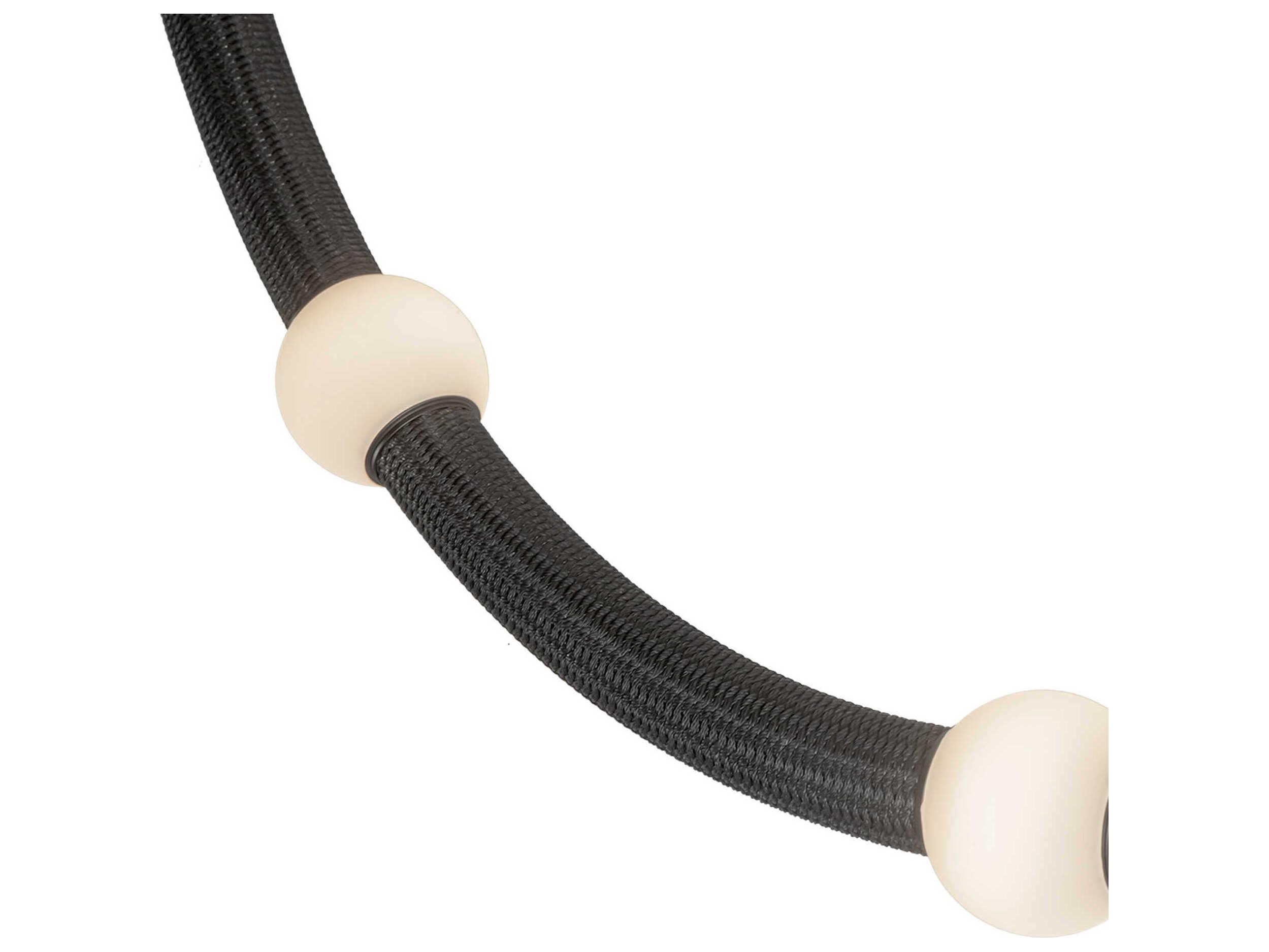 Kuzco Lighting Corda Black Linear Pendant