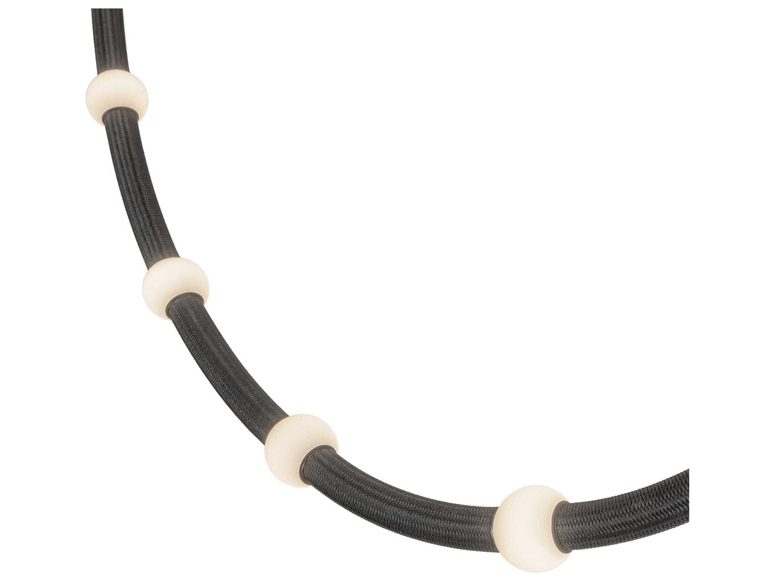 Kuzco Lighting Corda Black Linear Pendant