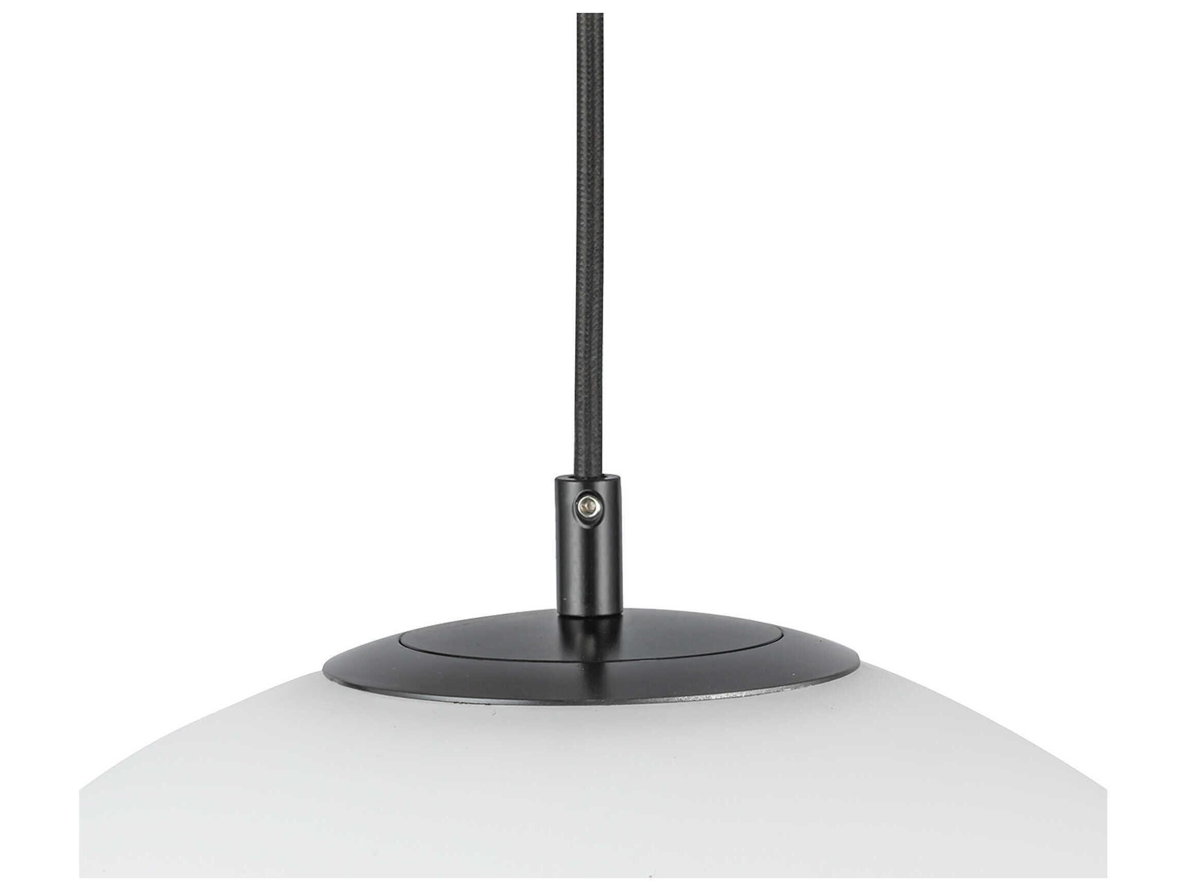 Kuzco Lighting Marco Black Globe Pendant