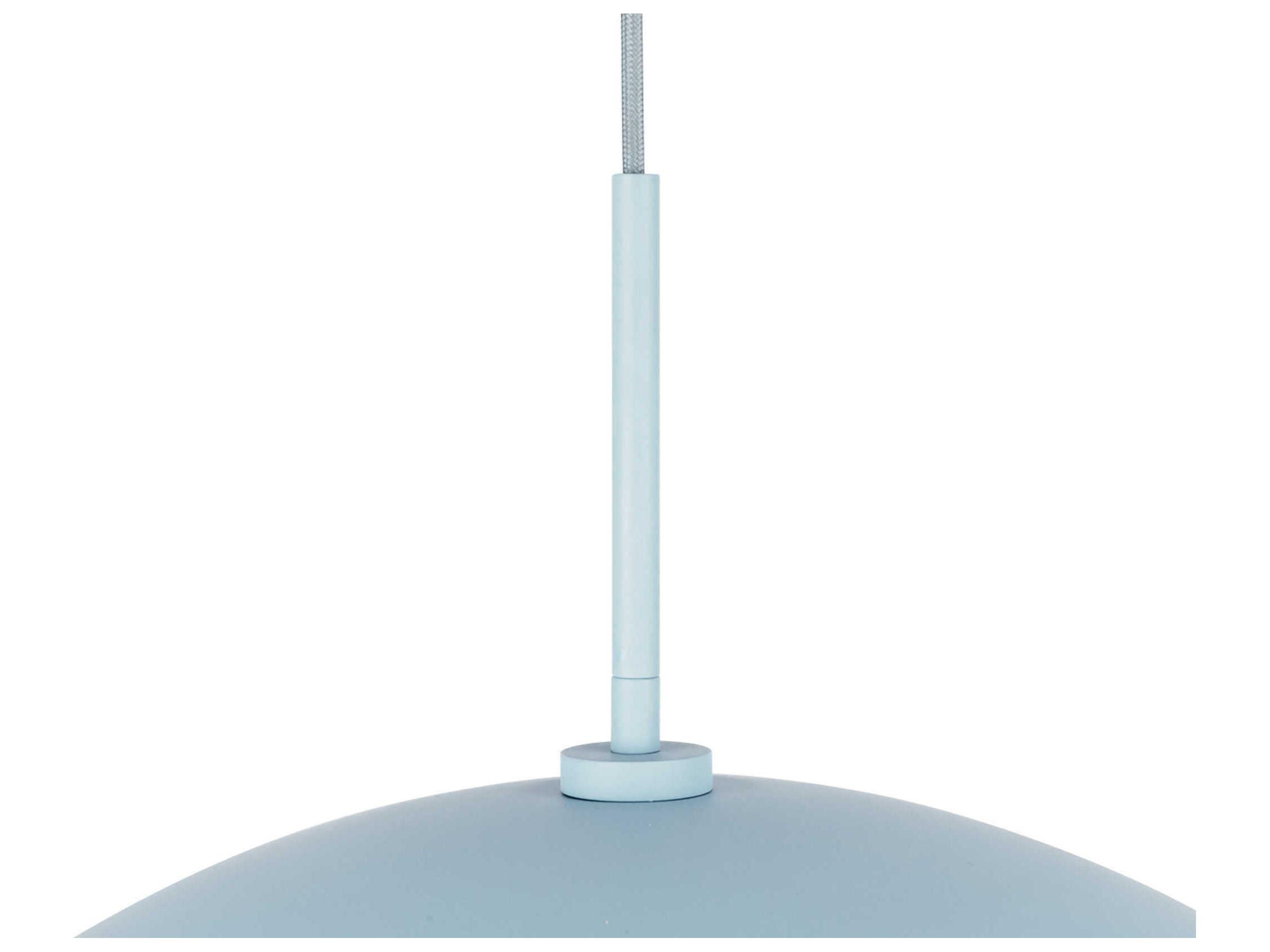 Kuzco Lighting Kirby 1-Light Cerulean Blue Dome Pendant