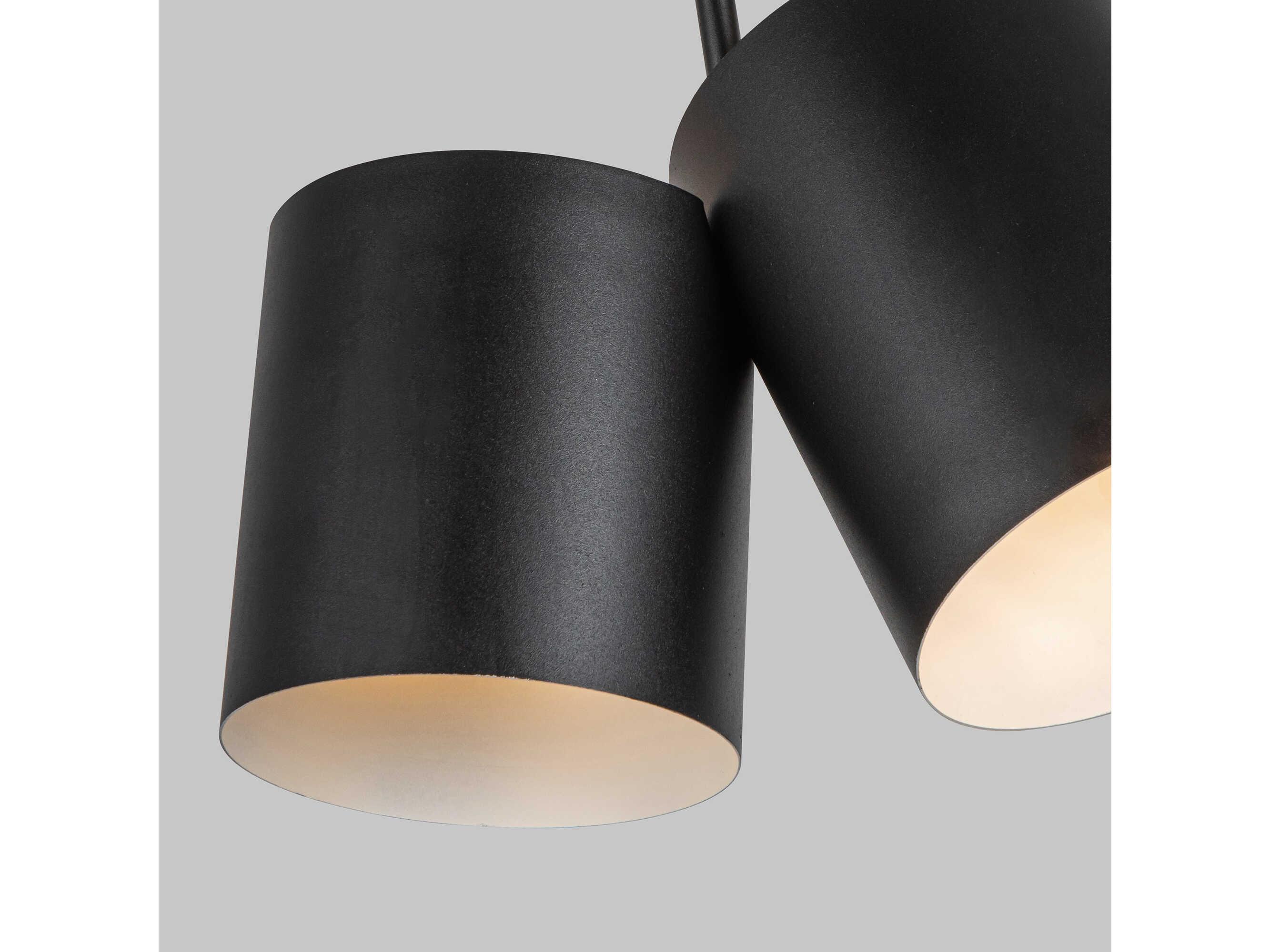Kuzco Lighting Keiko 2-Light Black Pendant