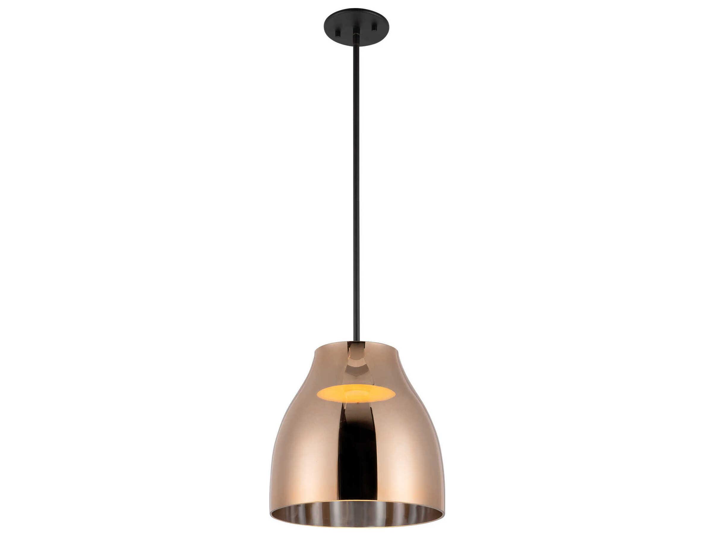 Kuzco Lighting Trinity Black Copper Mini Pendant