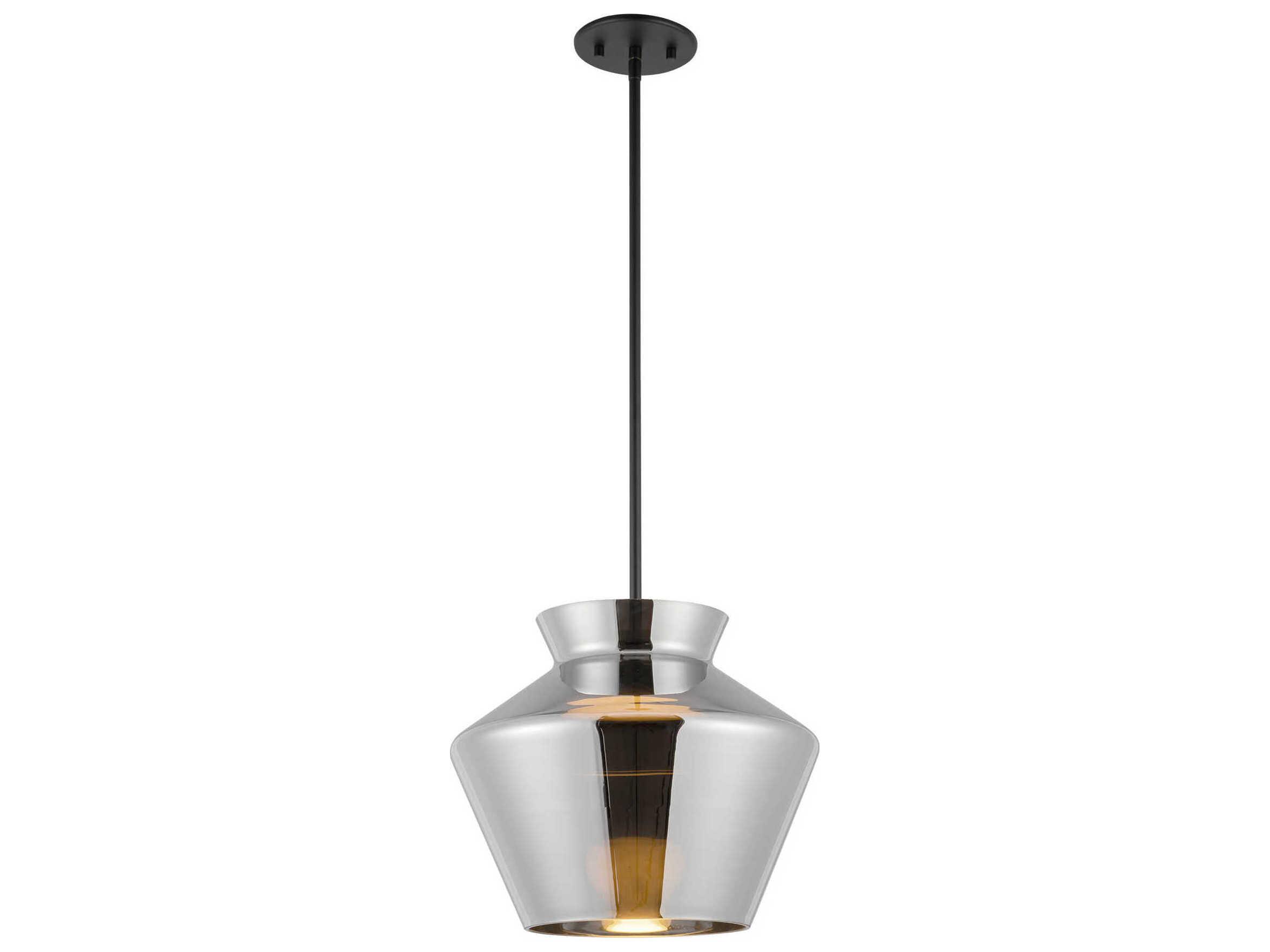 Kuzco Lighting Trinity Black Chrome Pendant