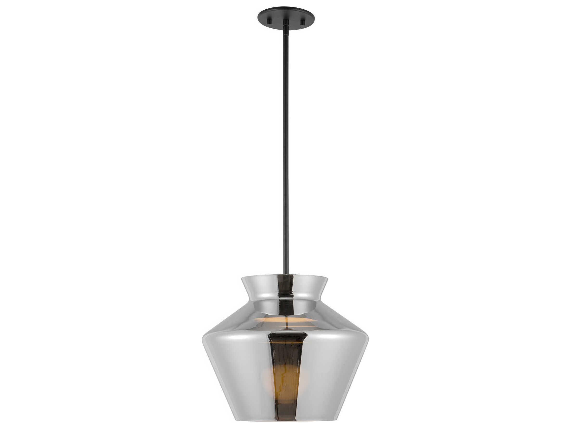 Kuzco Lighting Trinity Black Chrome Pendant