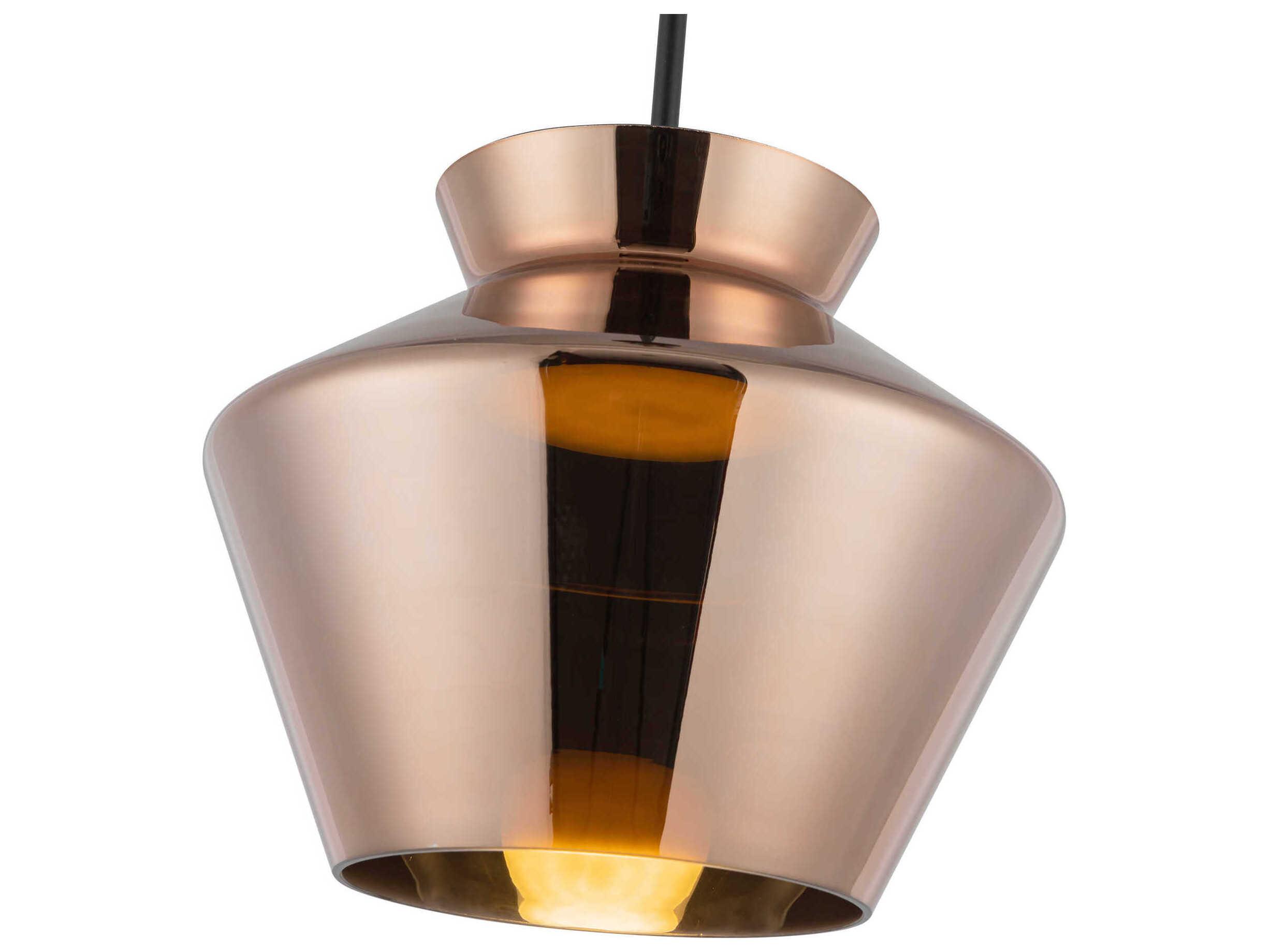 Kuzco Lighting Trinity Black Copper Pendant