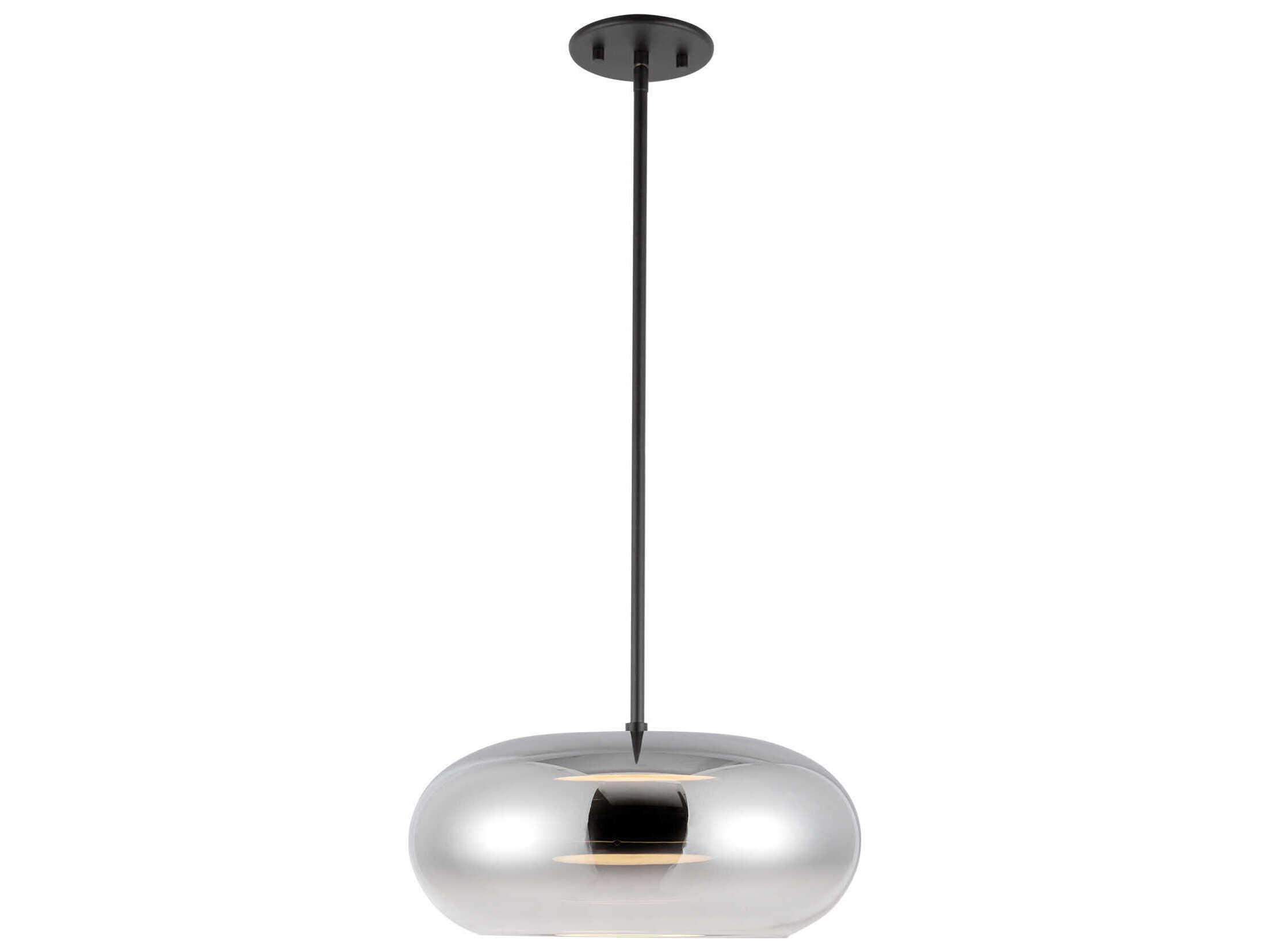 Kuzco Lighting Trinity Black Chrome Pendant