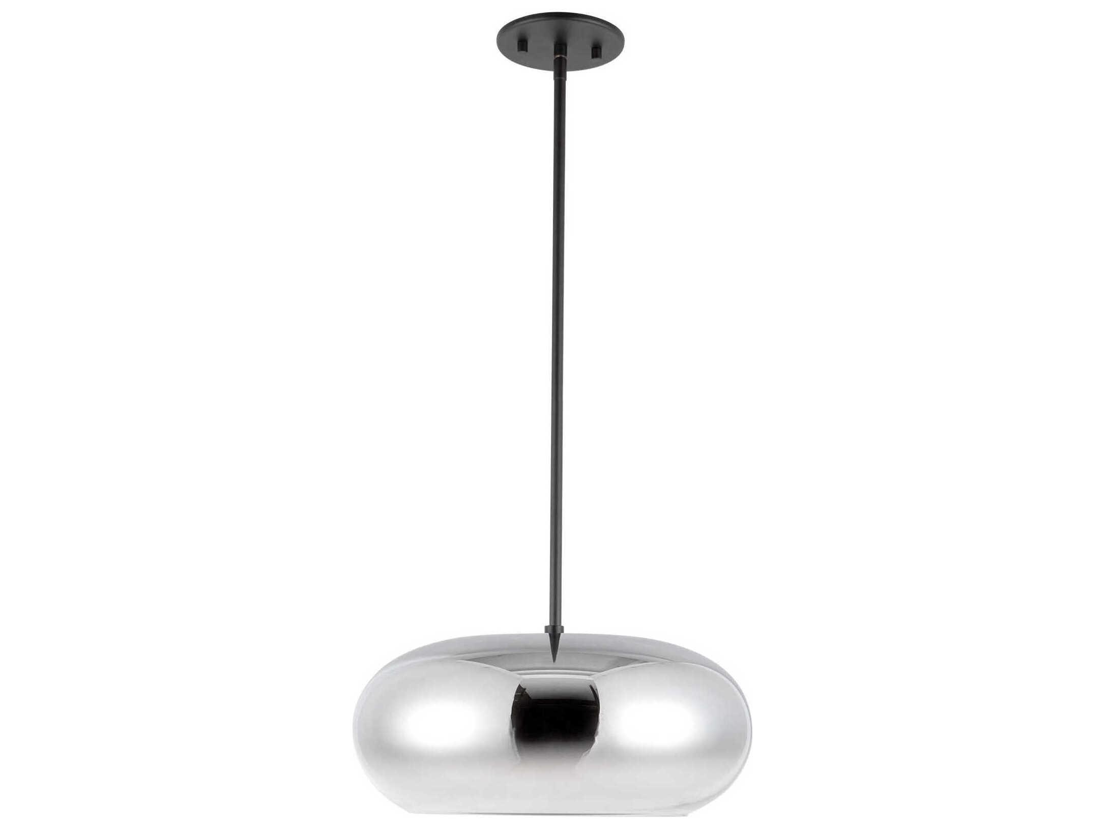 Kuzco Lighting Trinity Black Chrome Pendant