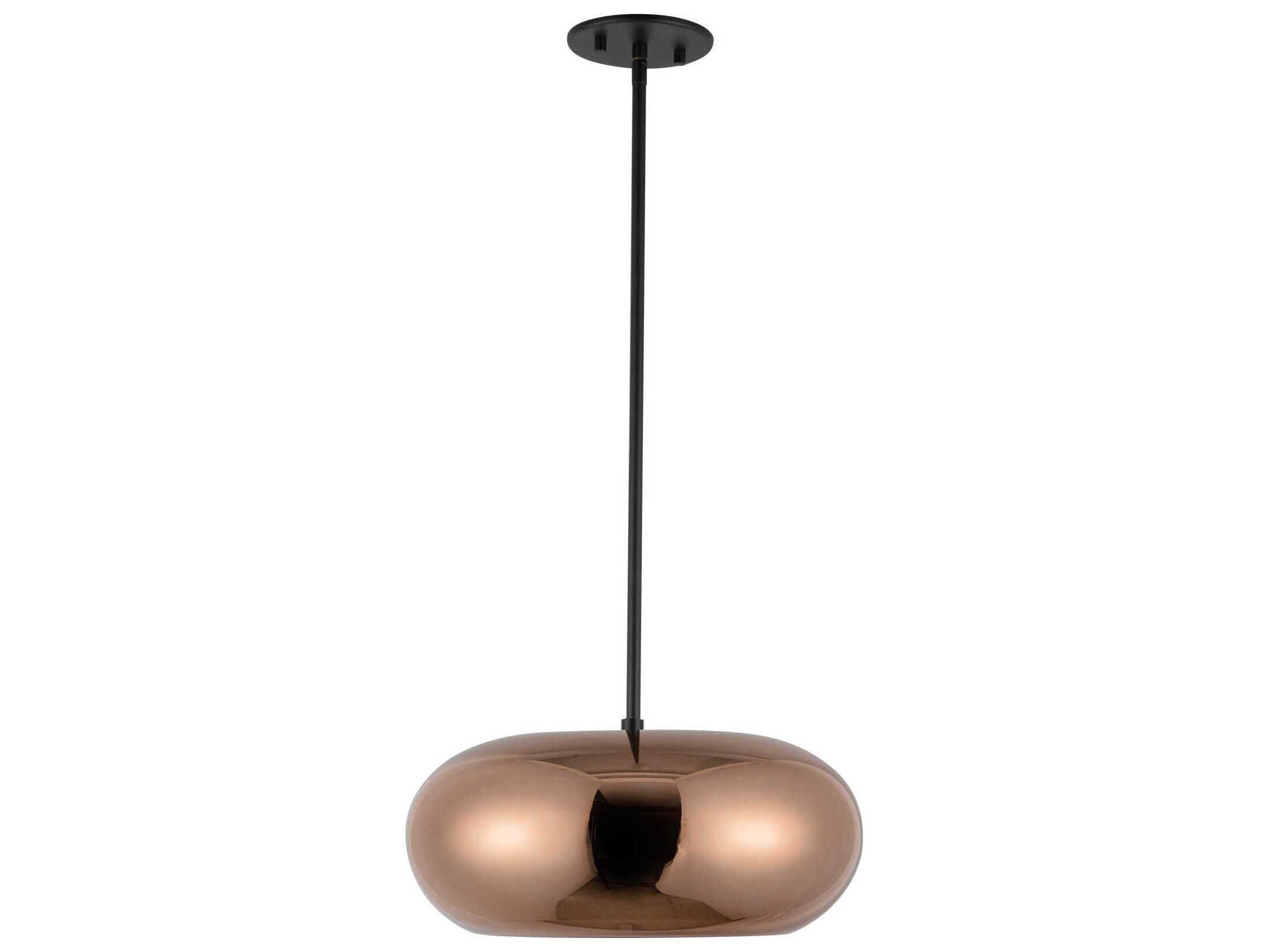 Kuzco Lighting Trinity Black Copper Pendant