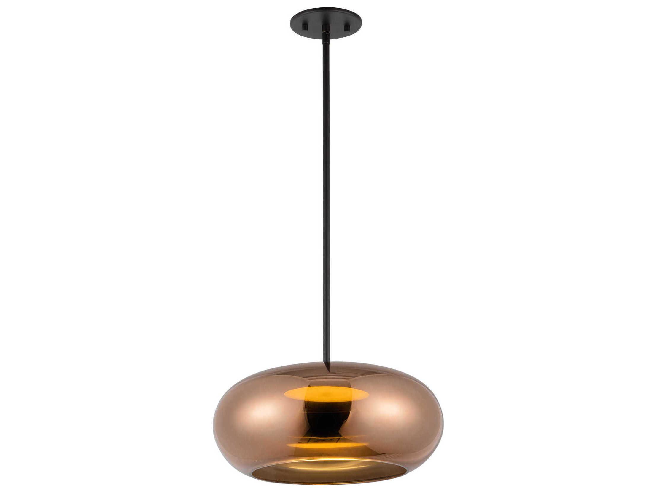 Kuzco Lighting Trinity Black Copper Pendant