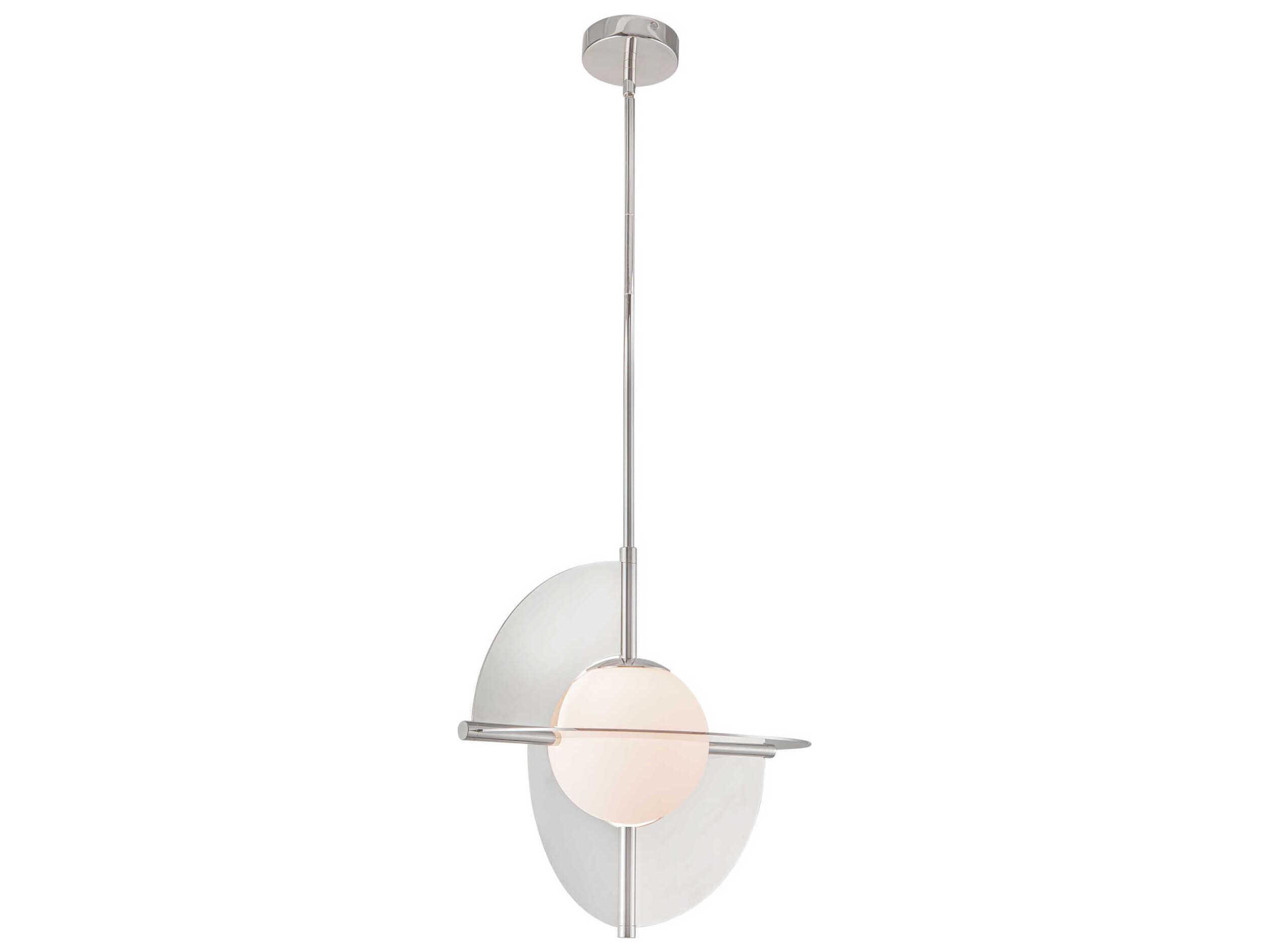 Kuzco Lighting Scorpio Polished Nickel Geometric Pendant