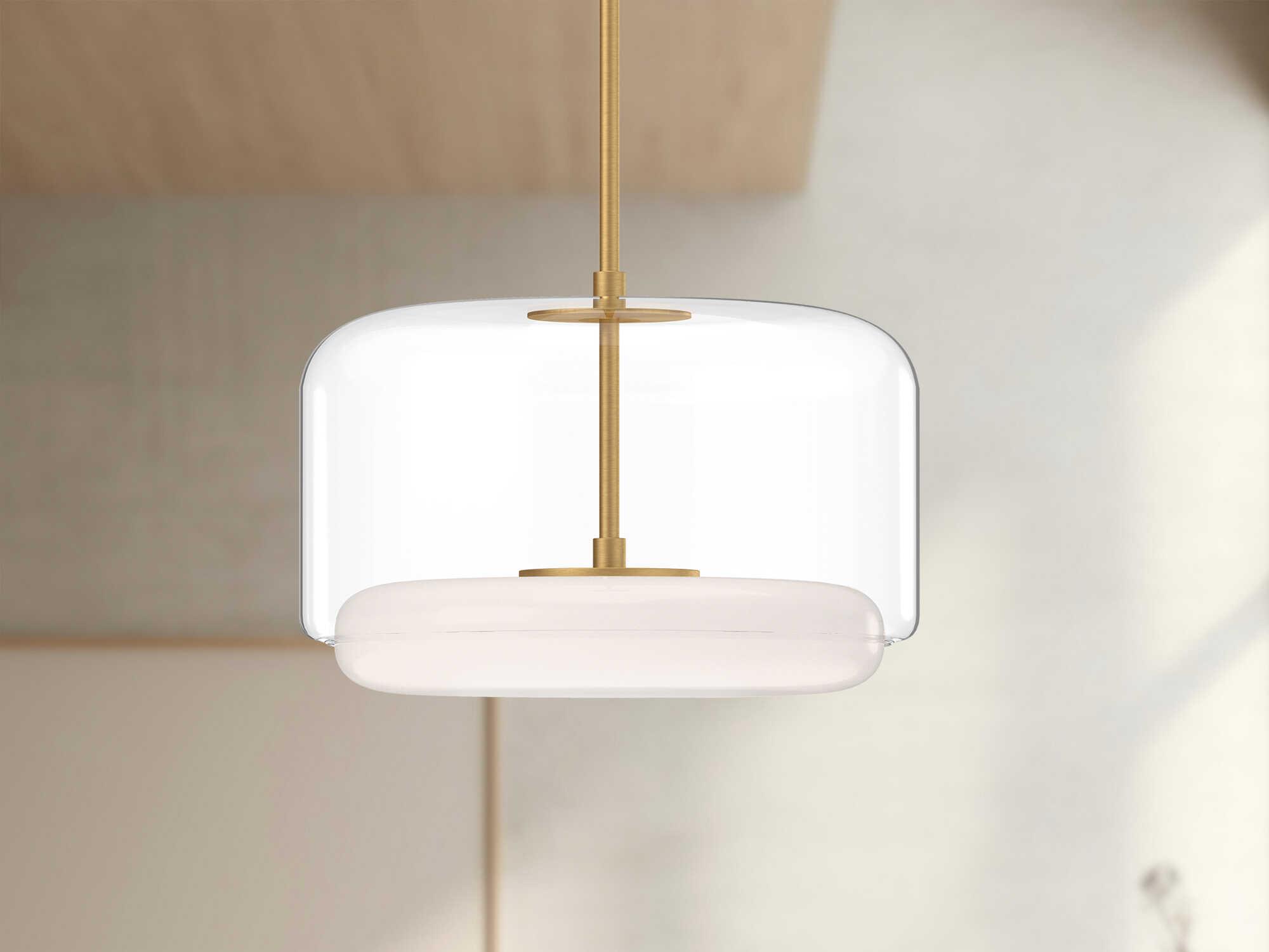 Kuzco Lighting Enkel Brushed Gold Pendant
