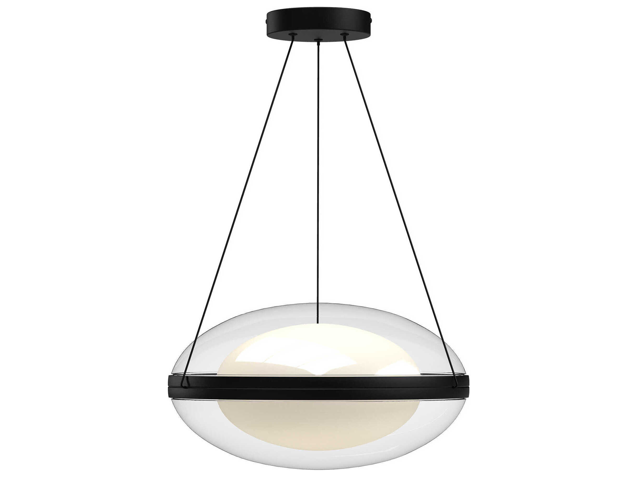 Kuzco Lighting Virgo Black Globe Pendant
