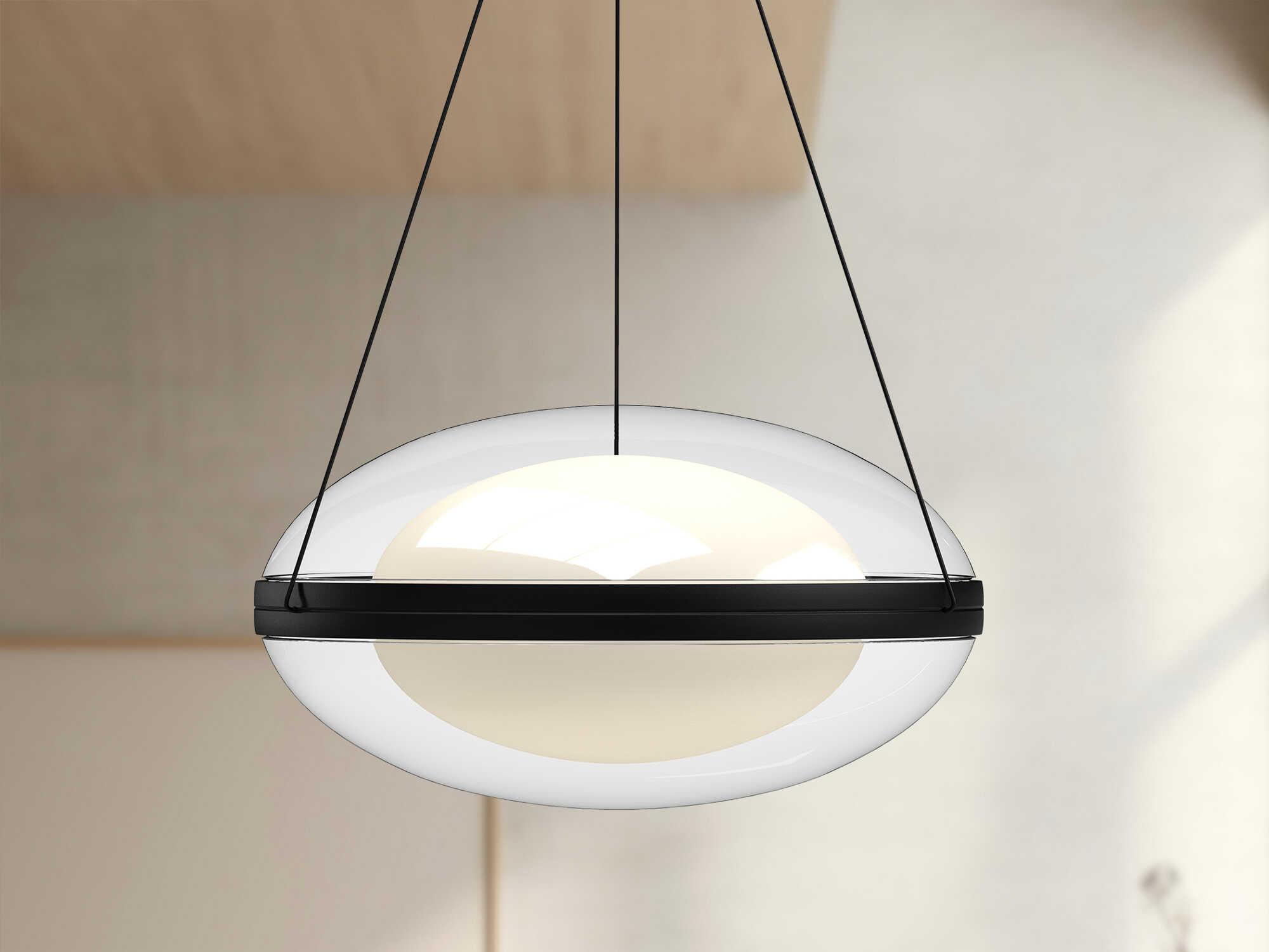 Kuzco Lighting Virgo Black Globe Pendant