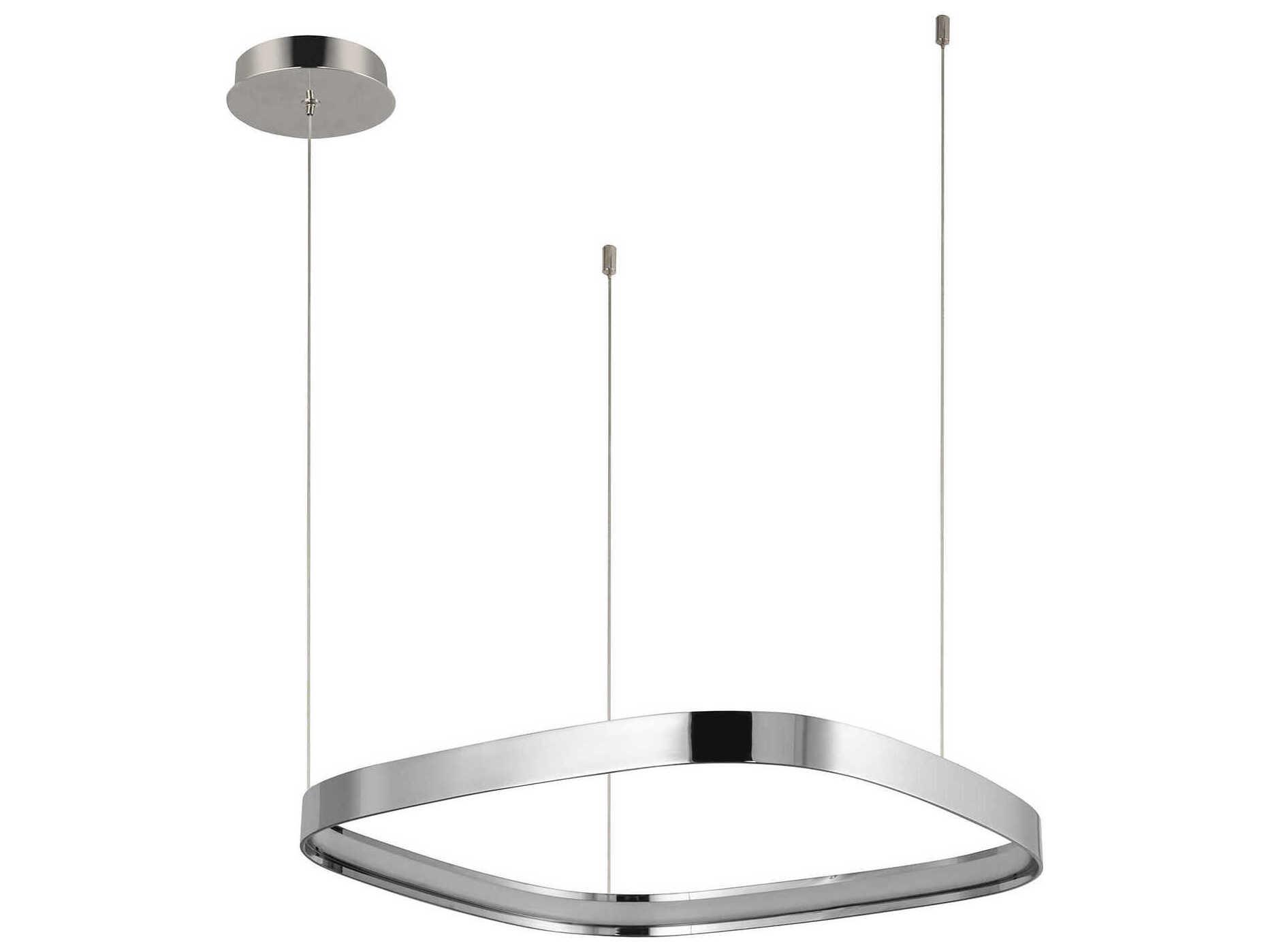 Kuzco Lighting Yukon Polished Nickel Pendant