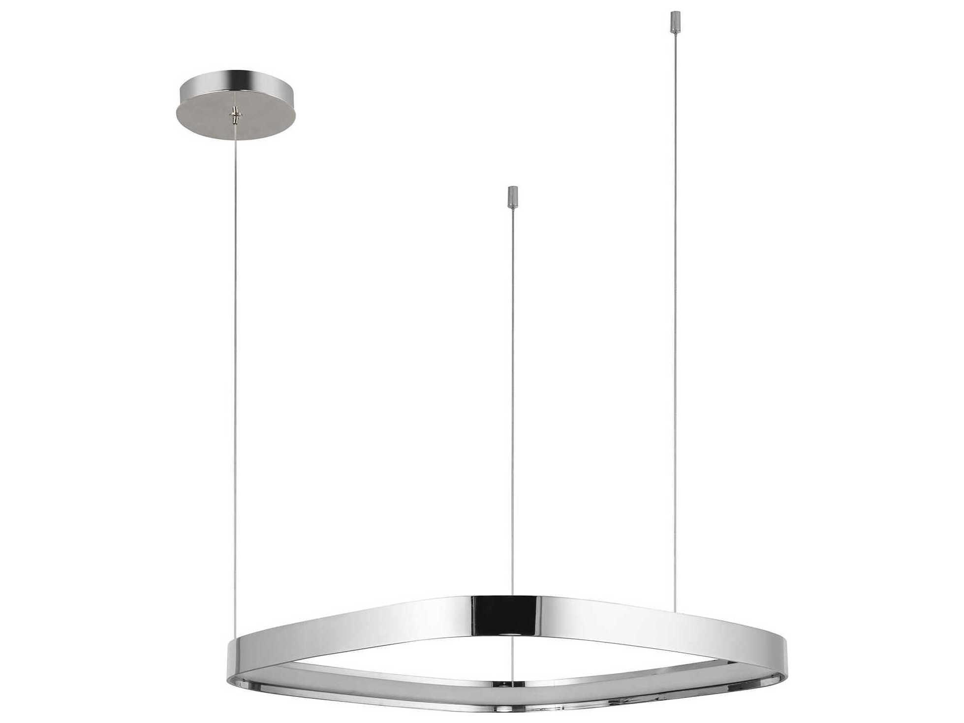 Kuzco Lighting Yukon Polished Nickel Pendant