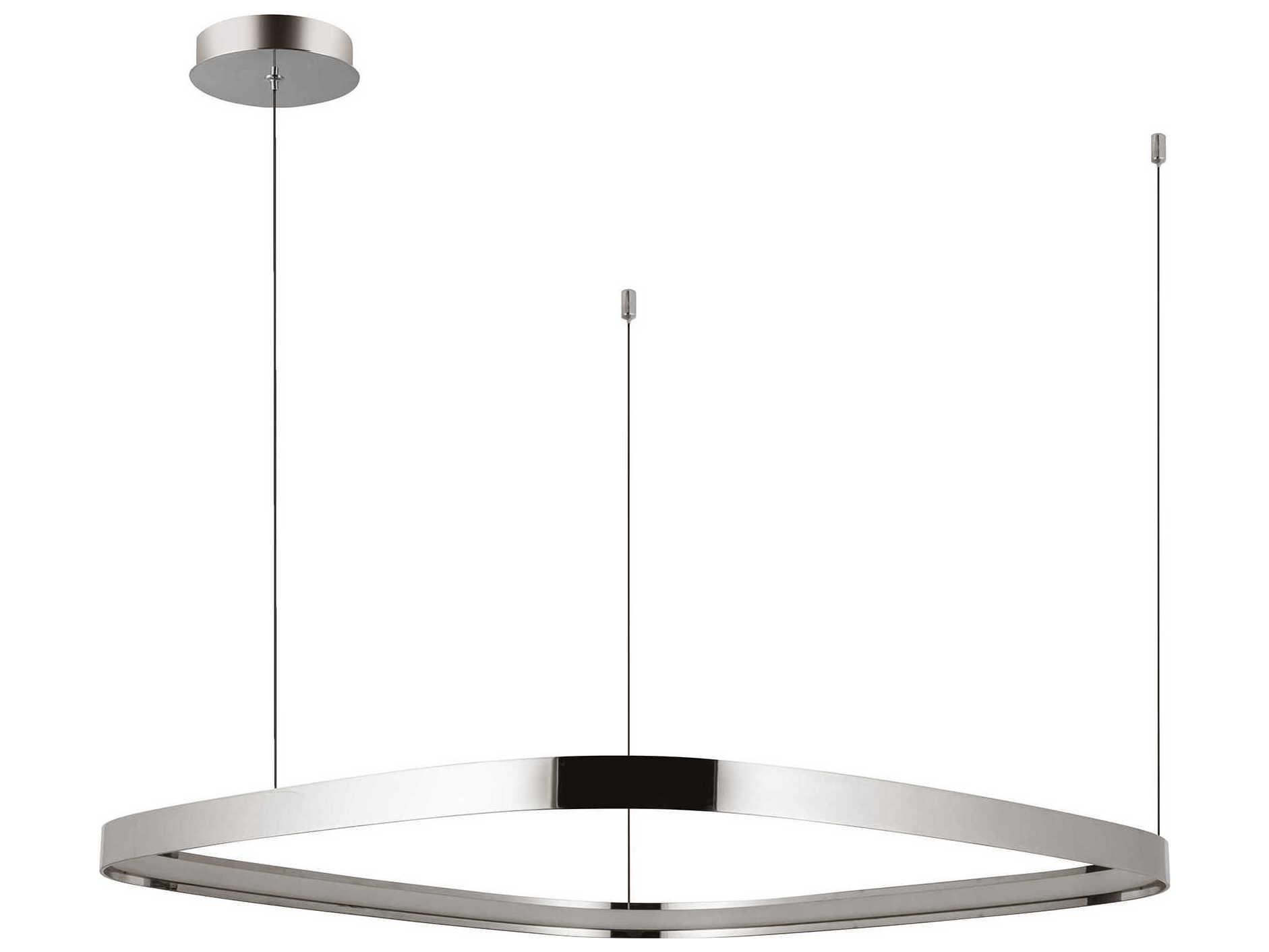 Kuzco Lighting Yukon Polished Nickel Pendant