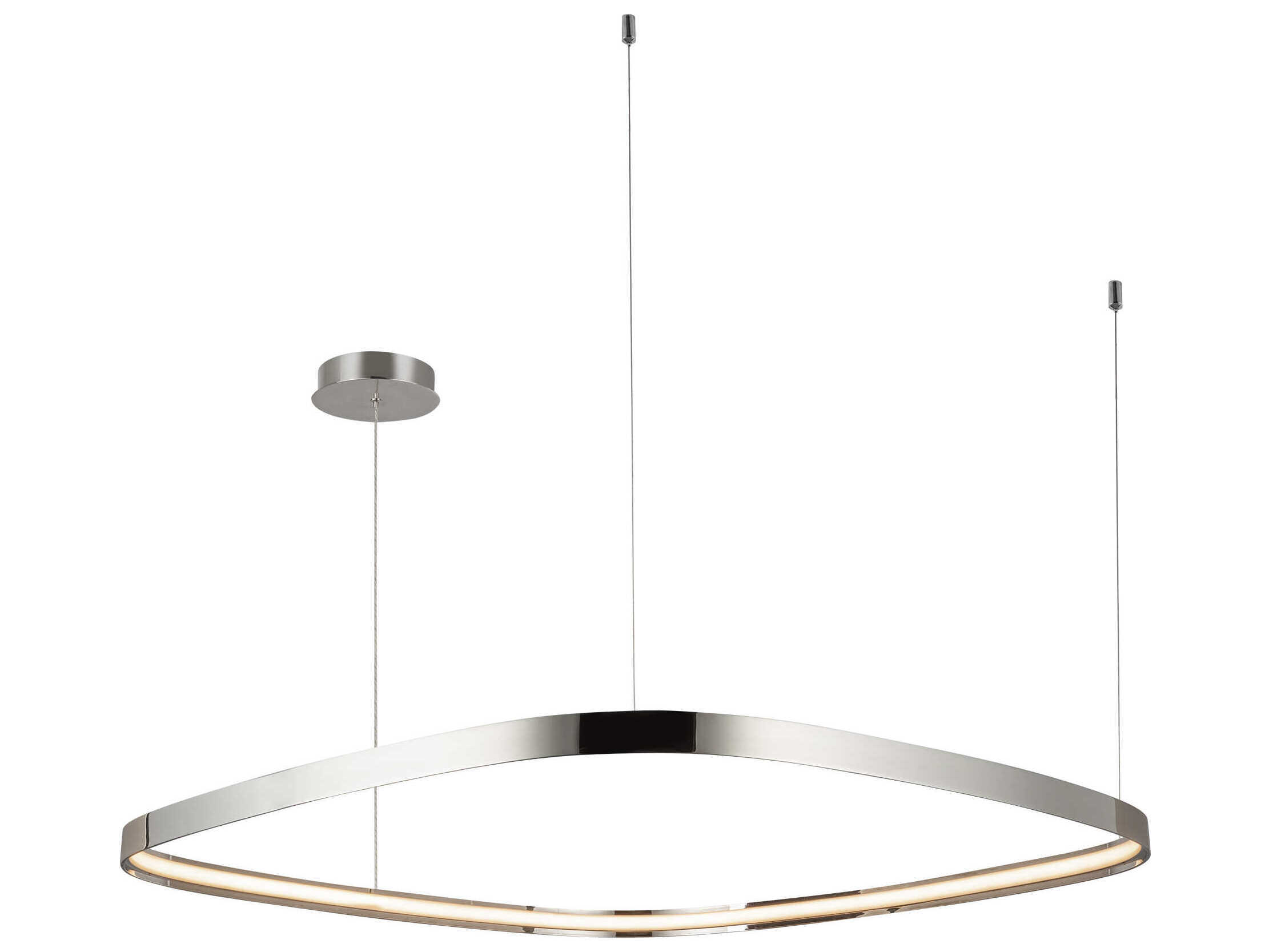 Kuzco Lighting Yukon Polished Nickel Pendant