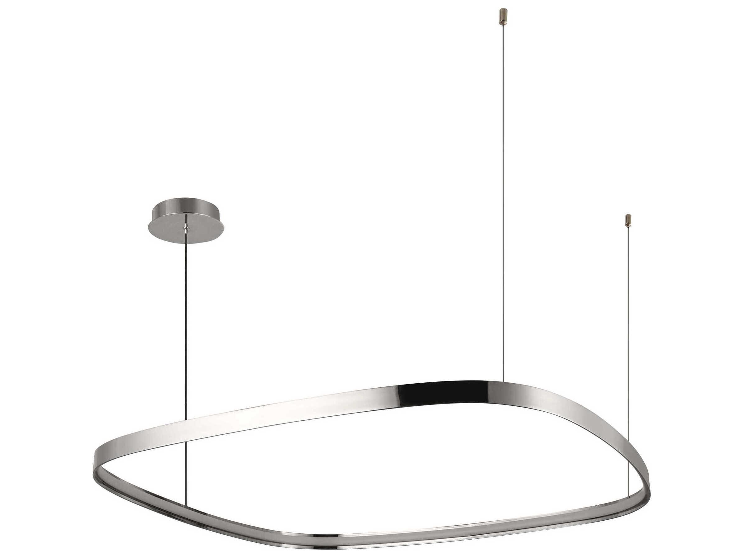 Kuzco Lighting Yukon Polished Nickel Pendant