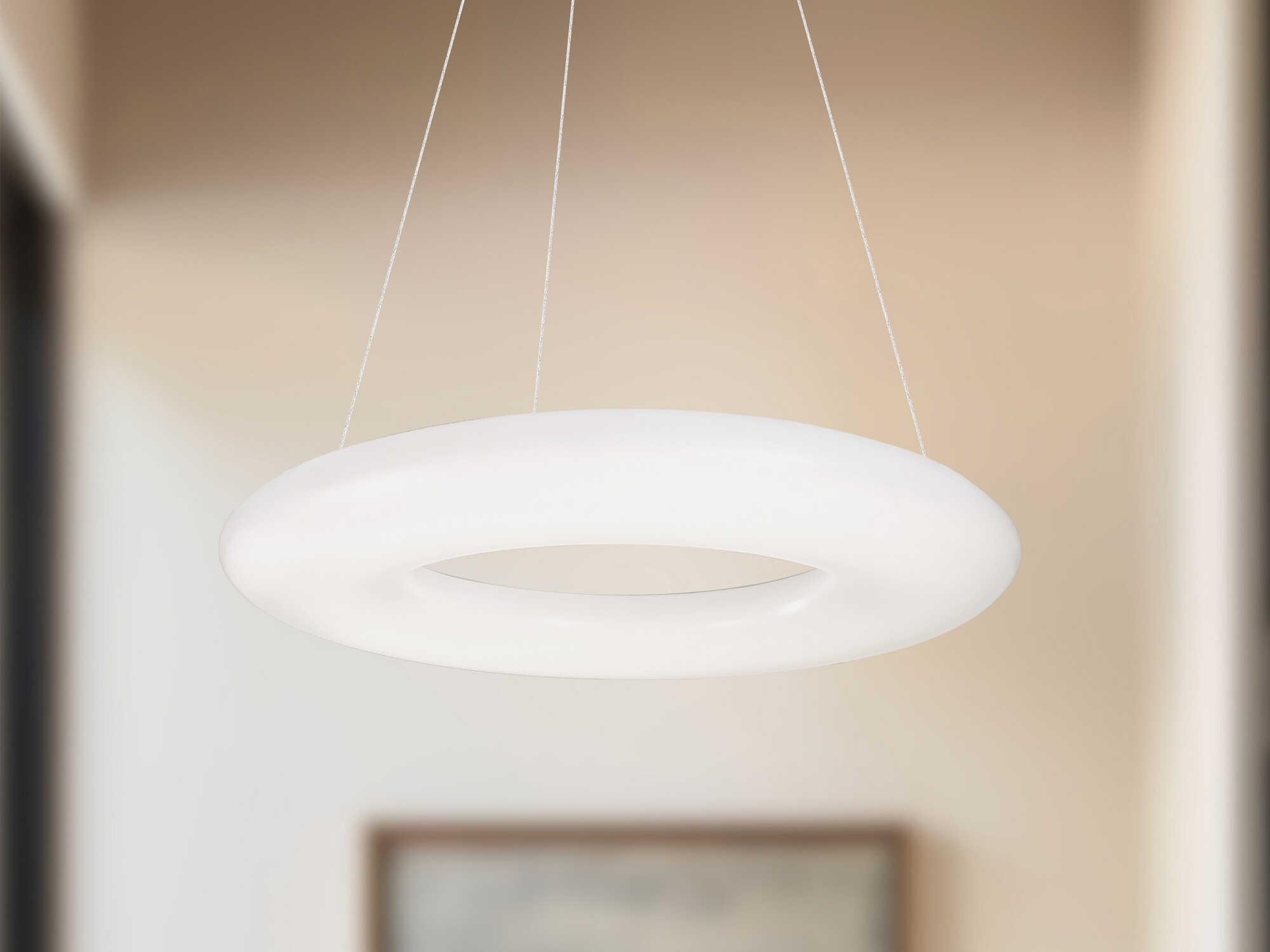 Kuzco Lighting Cumulus White Round Pendant