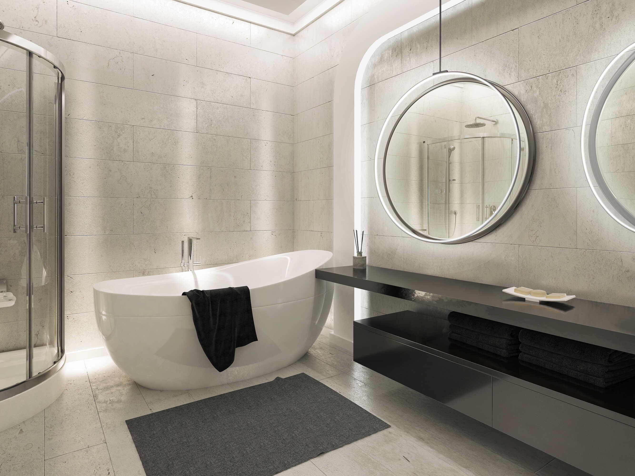 Kuzco Lighting Cirque Black Round Island Pendant