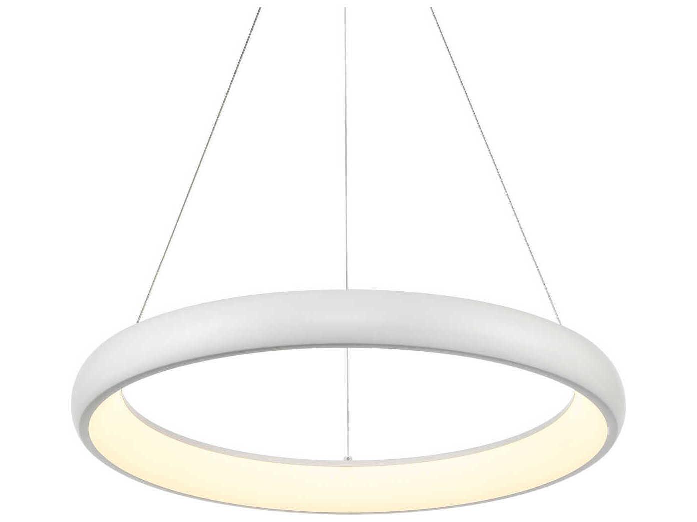 Kuzco Lighting Cortana White Round Pendant
