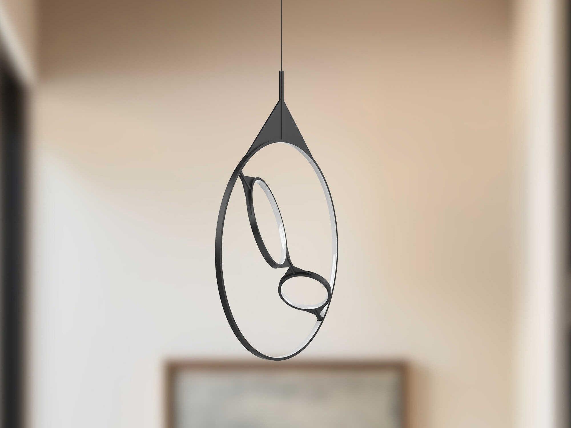 Kuzco Lighting Serif Black Pendant