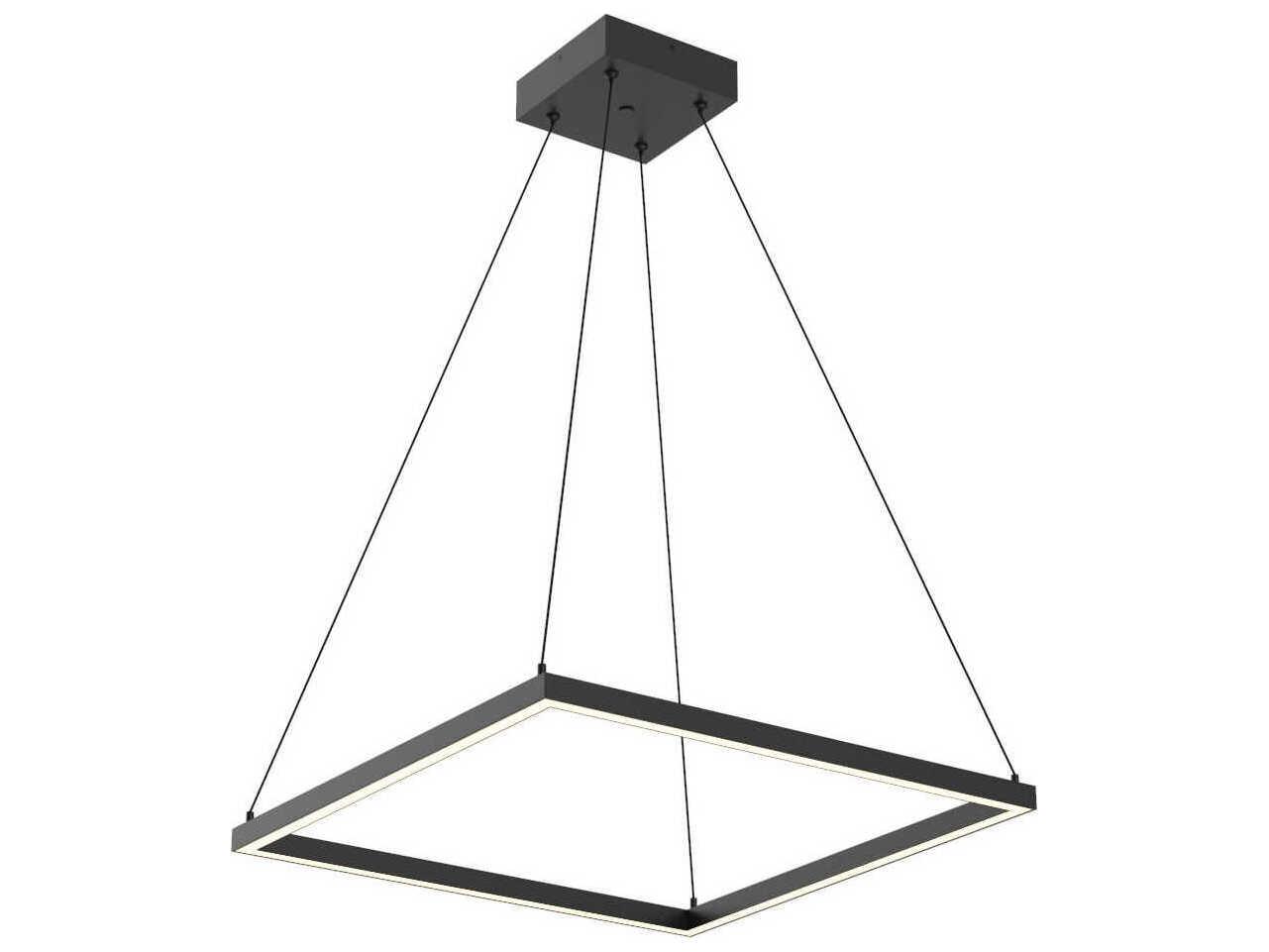 Kuzco Lighting Piazza Black Linear Pendant
