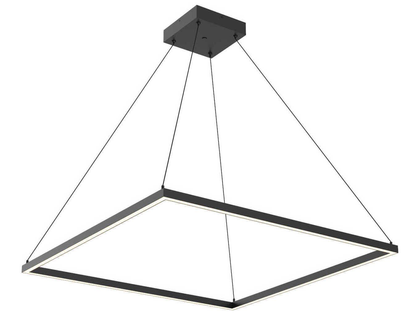 Kuzco Lighting Piazza Black Linear Pendant