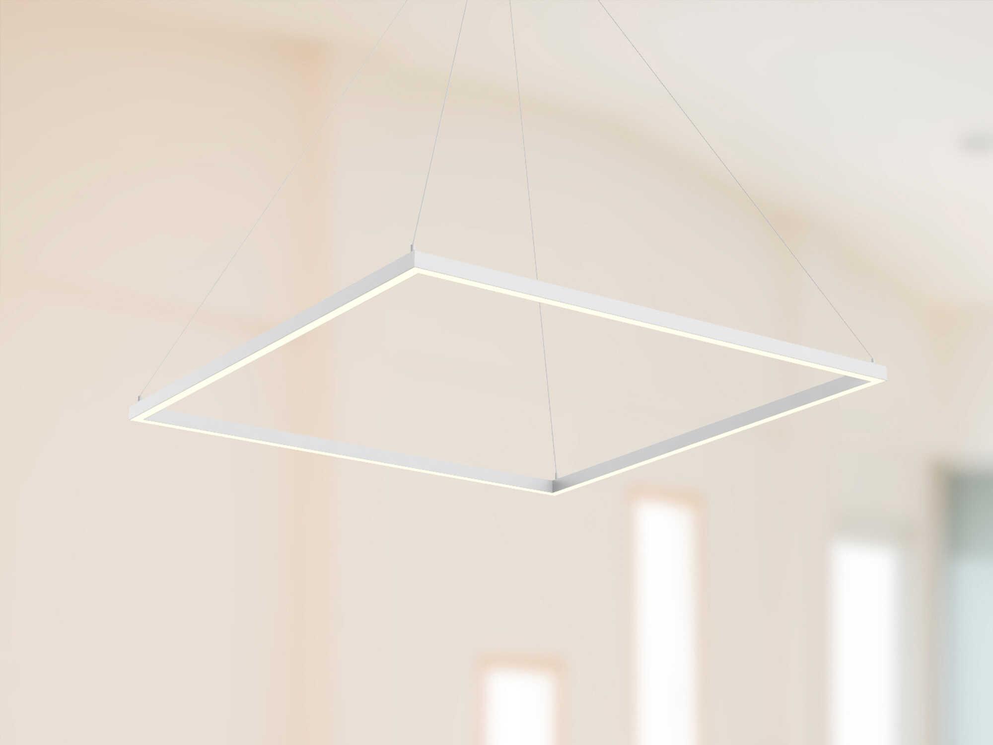 Kuzco Lighting Piazza White Linear Pendant